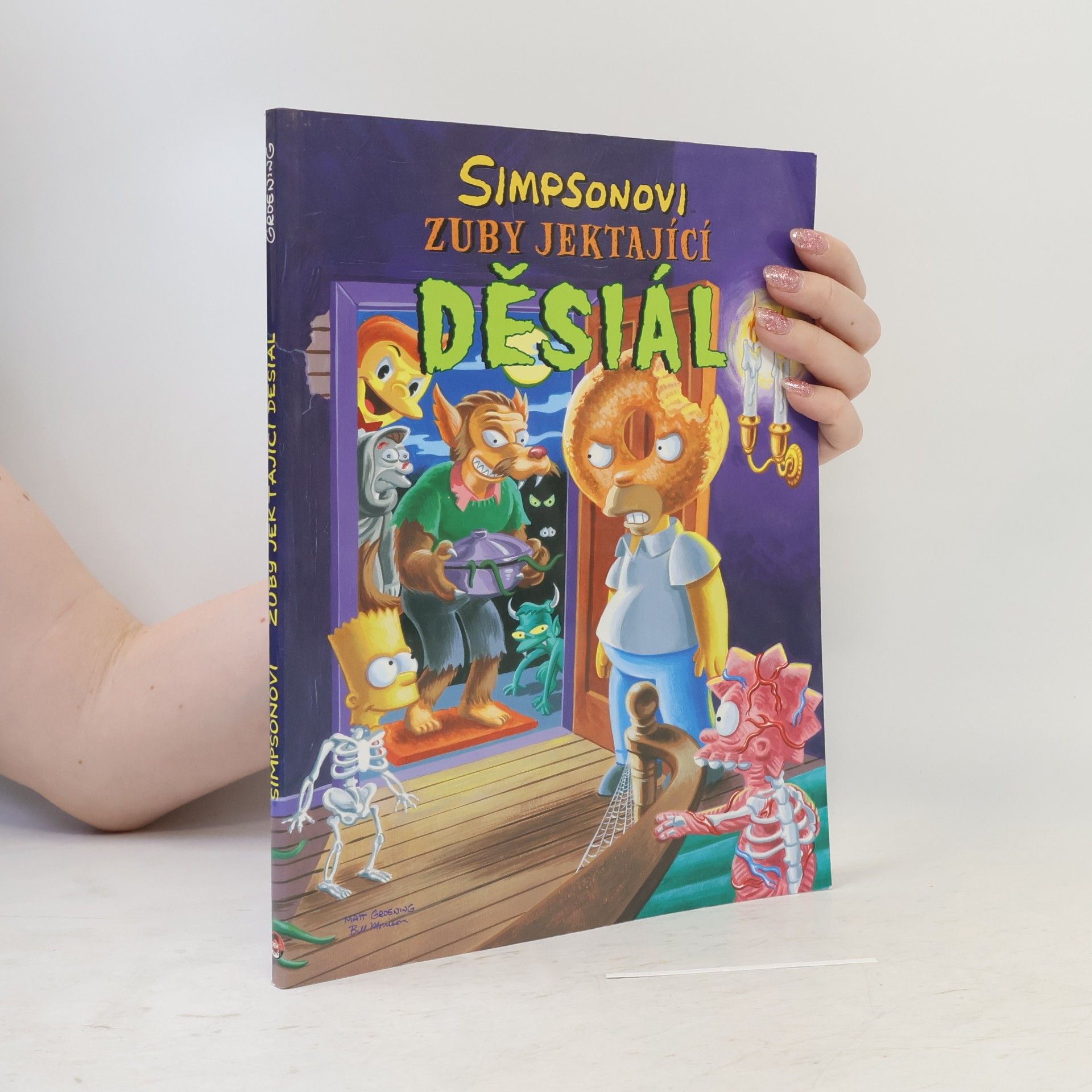 Sergio Aragonés Simpsonovi. Zuby jektající děsiál