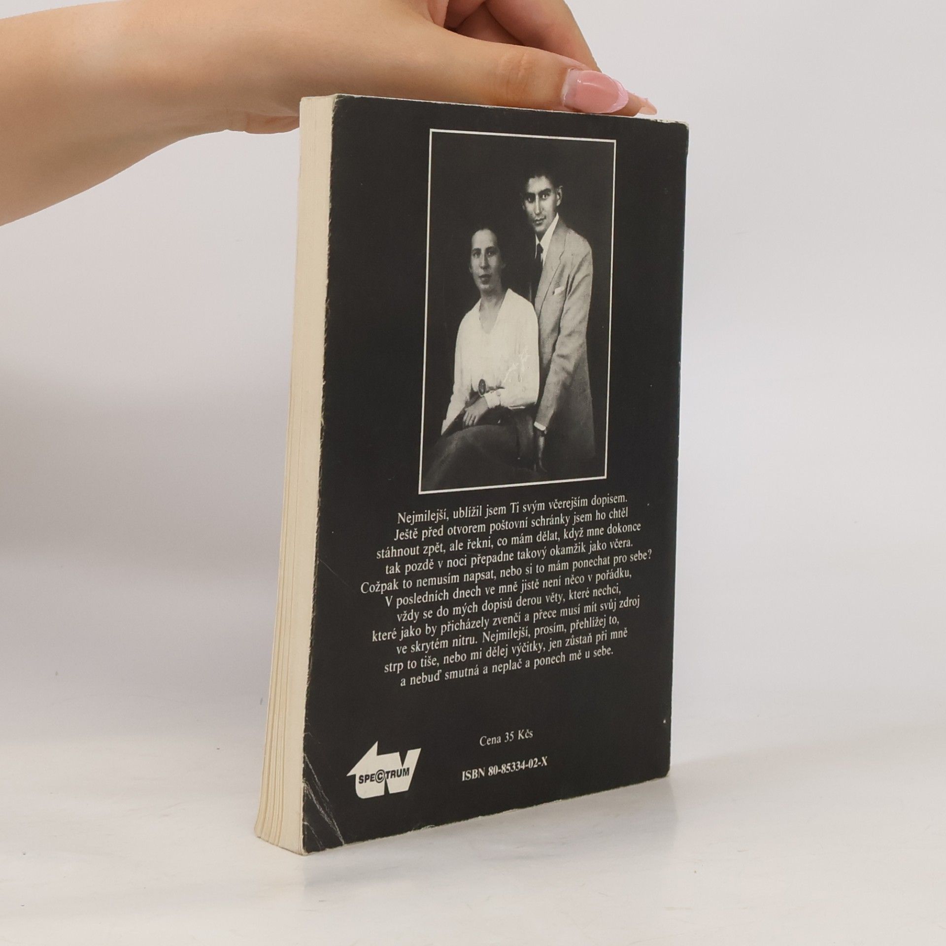 Franz Kafka Dopisy Felici: Výběr z listů