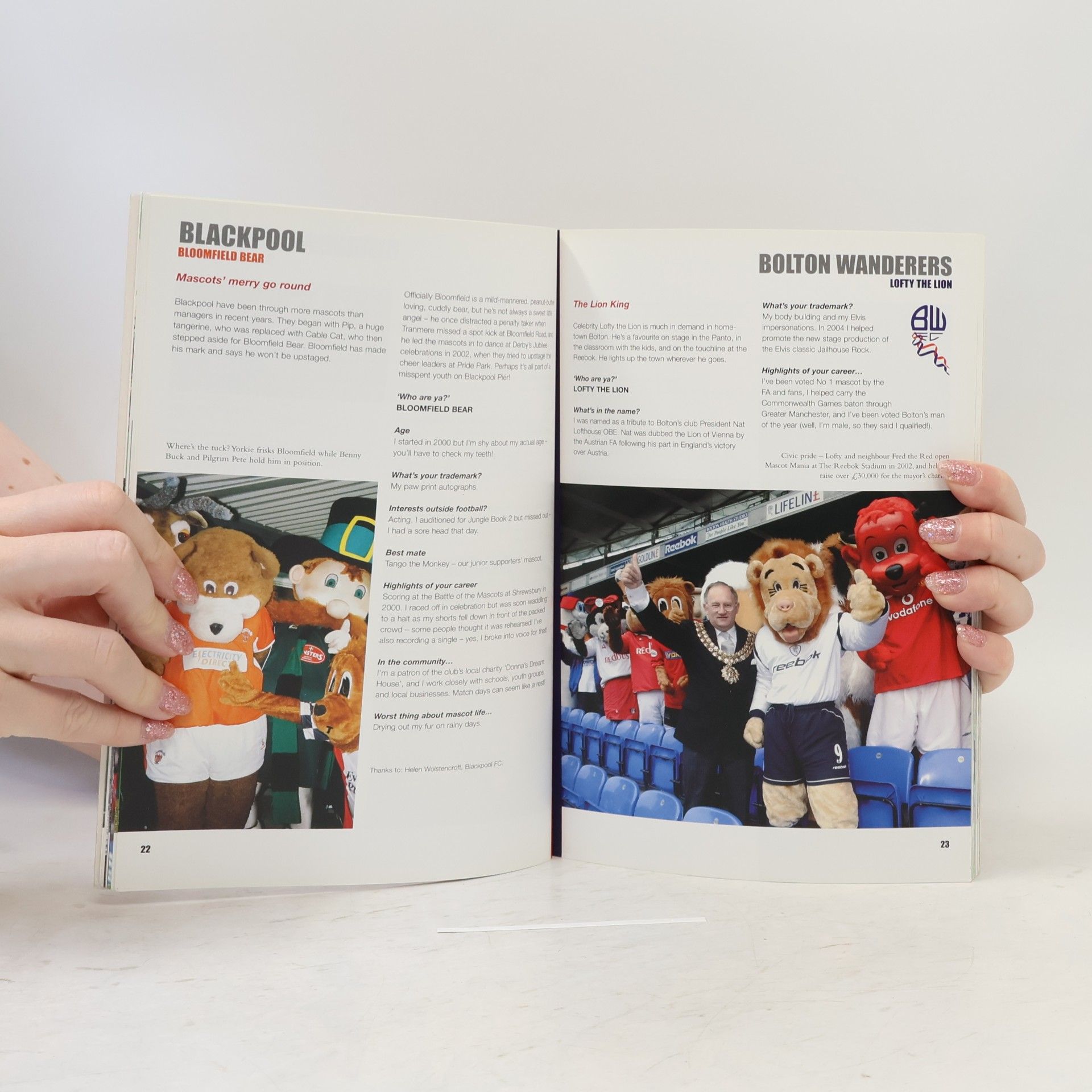 Rick Minter Sport: Mascots
