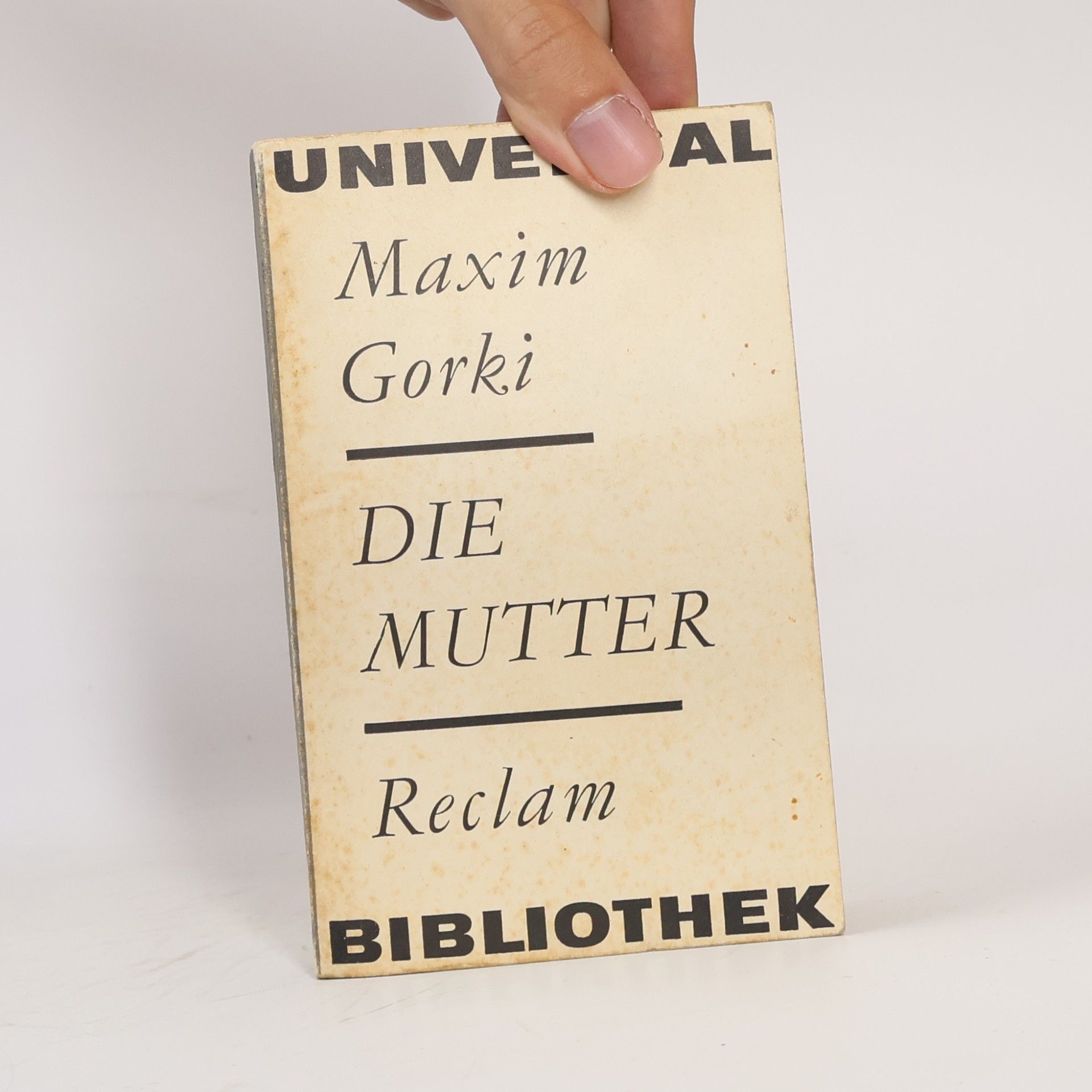 Maxim Gorky Die Mutter