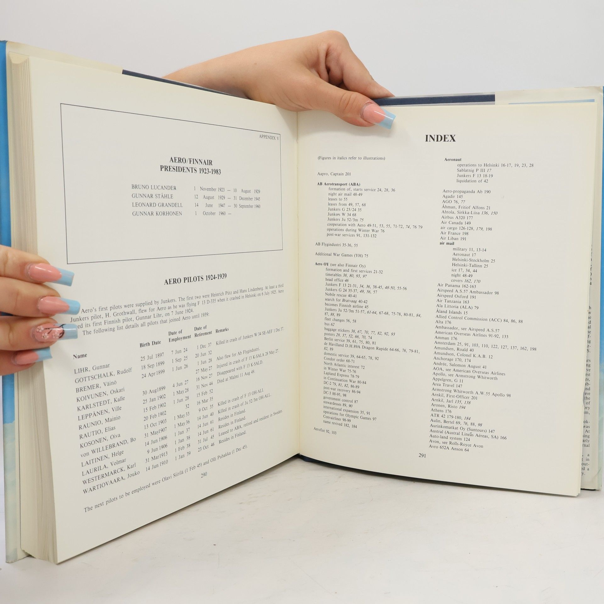 John Wegg Finnair, The Art of Flying Since 1923: 1923-1983