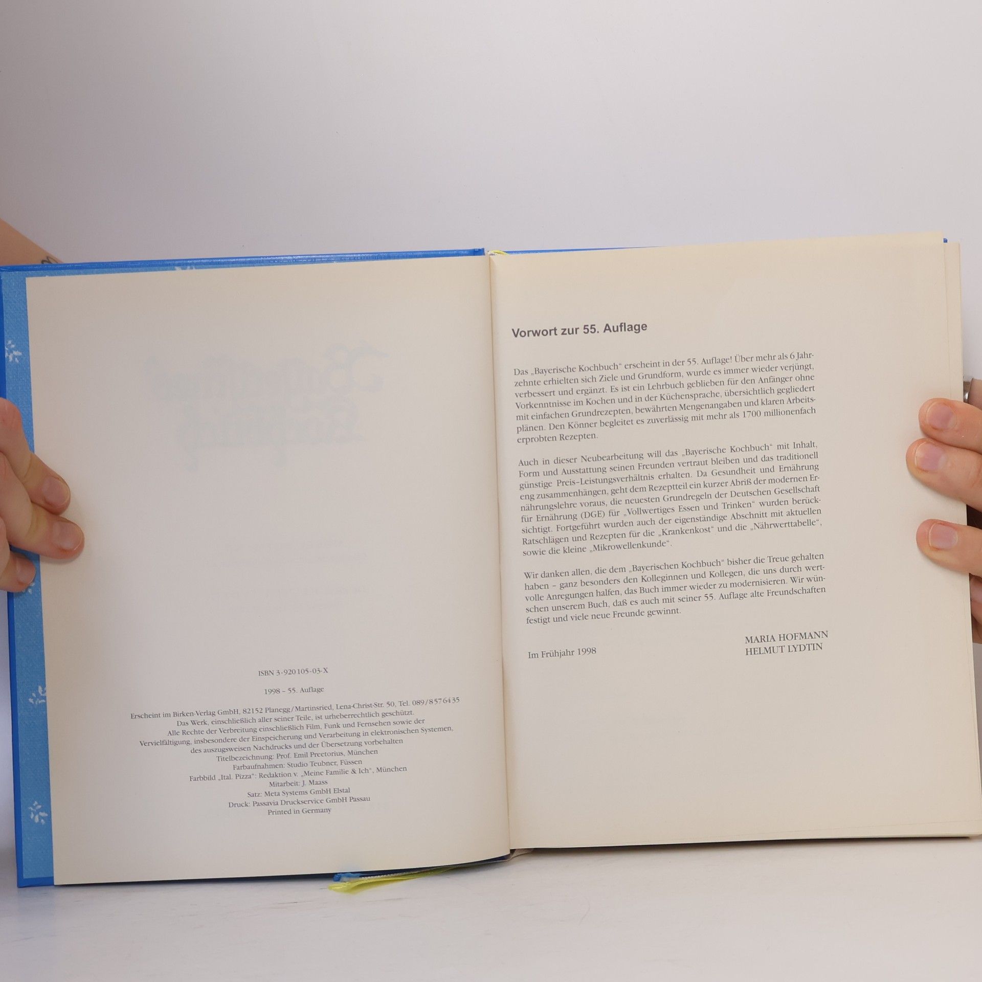 Various authors Bayerisches Kochbuch