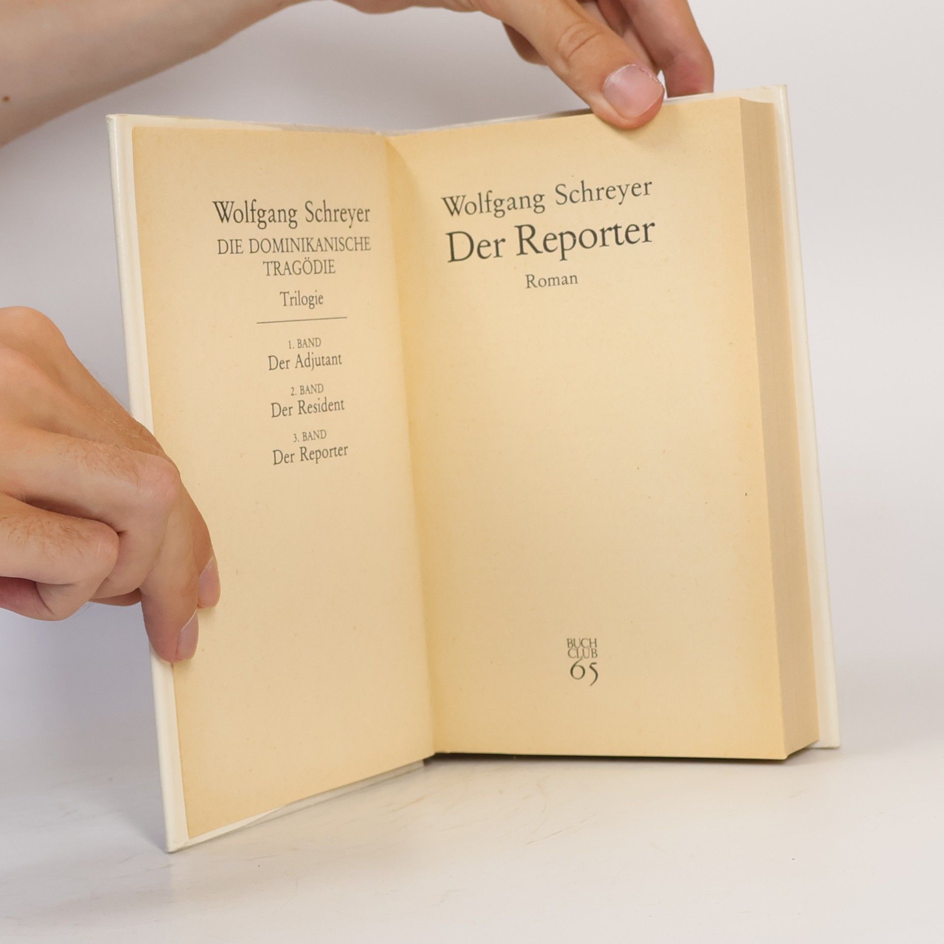 Wolfgang Schreyer Der Reporter
