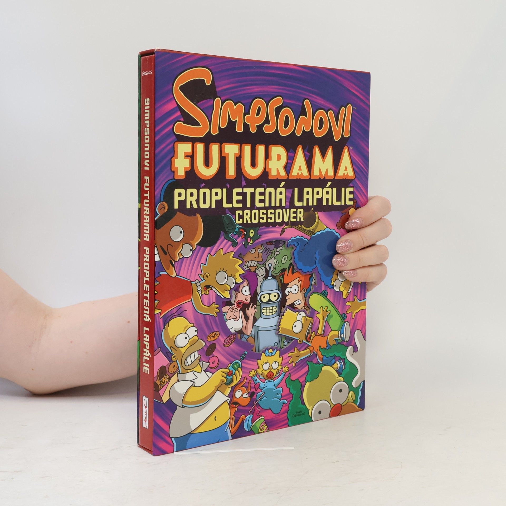 Věra Petrášová Simpsonovi - Futurama. Propletená lapálie: Crossover (s přílohou)