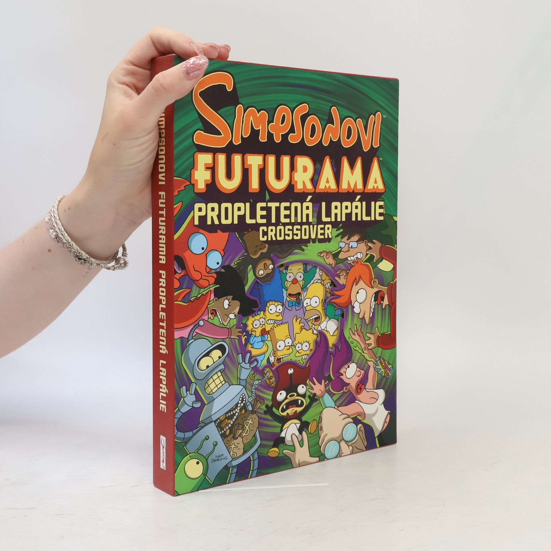 Matt Groening Simpsonovi - Futurama. Propletená lapálie: Crossover (s přílohou)