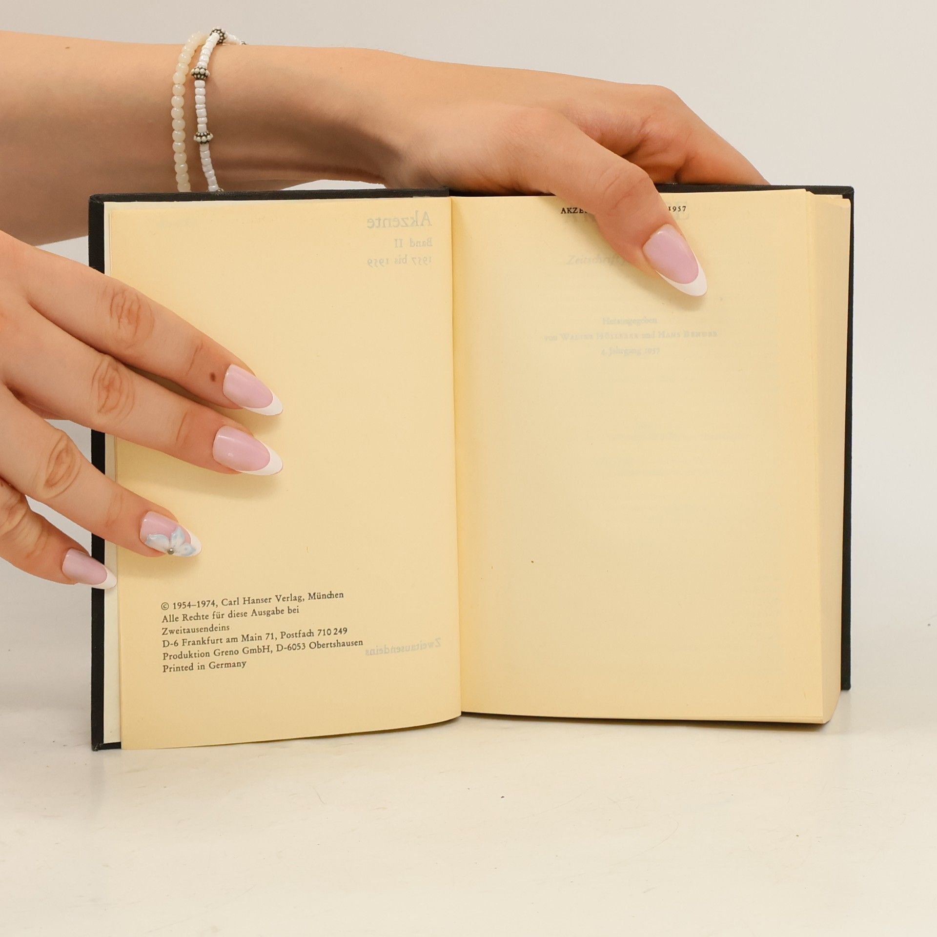 Various authors Akzente II. 1957 bis 1959