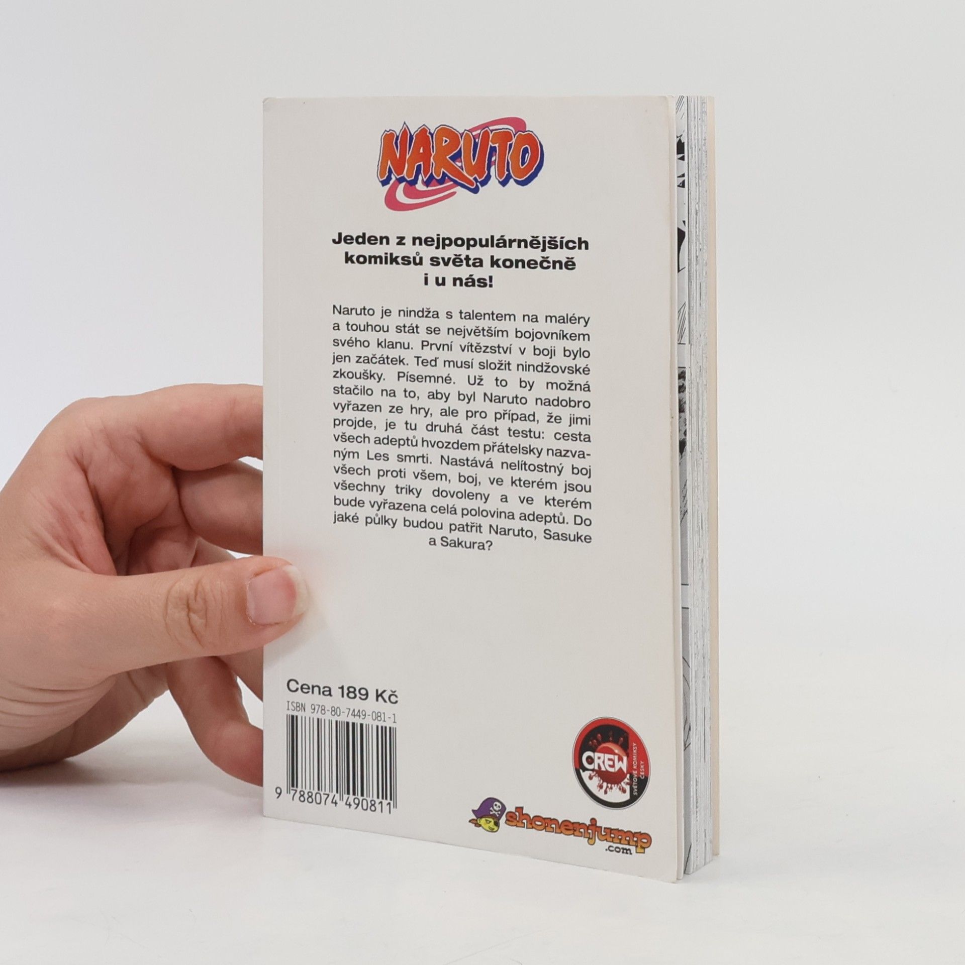 Masashi Kishimoto Naruto. 6. díl, Sakuřino rozhodnutí