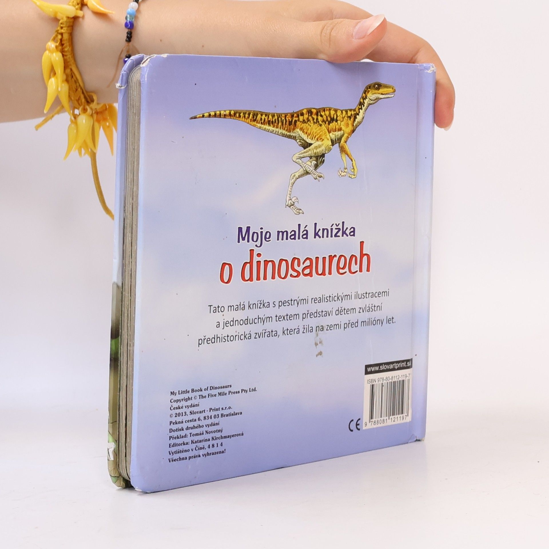 Tomáš Novotný Moje malá knížka o dinosaurech