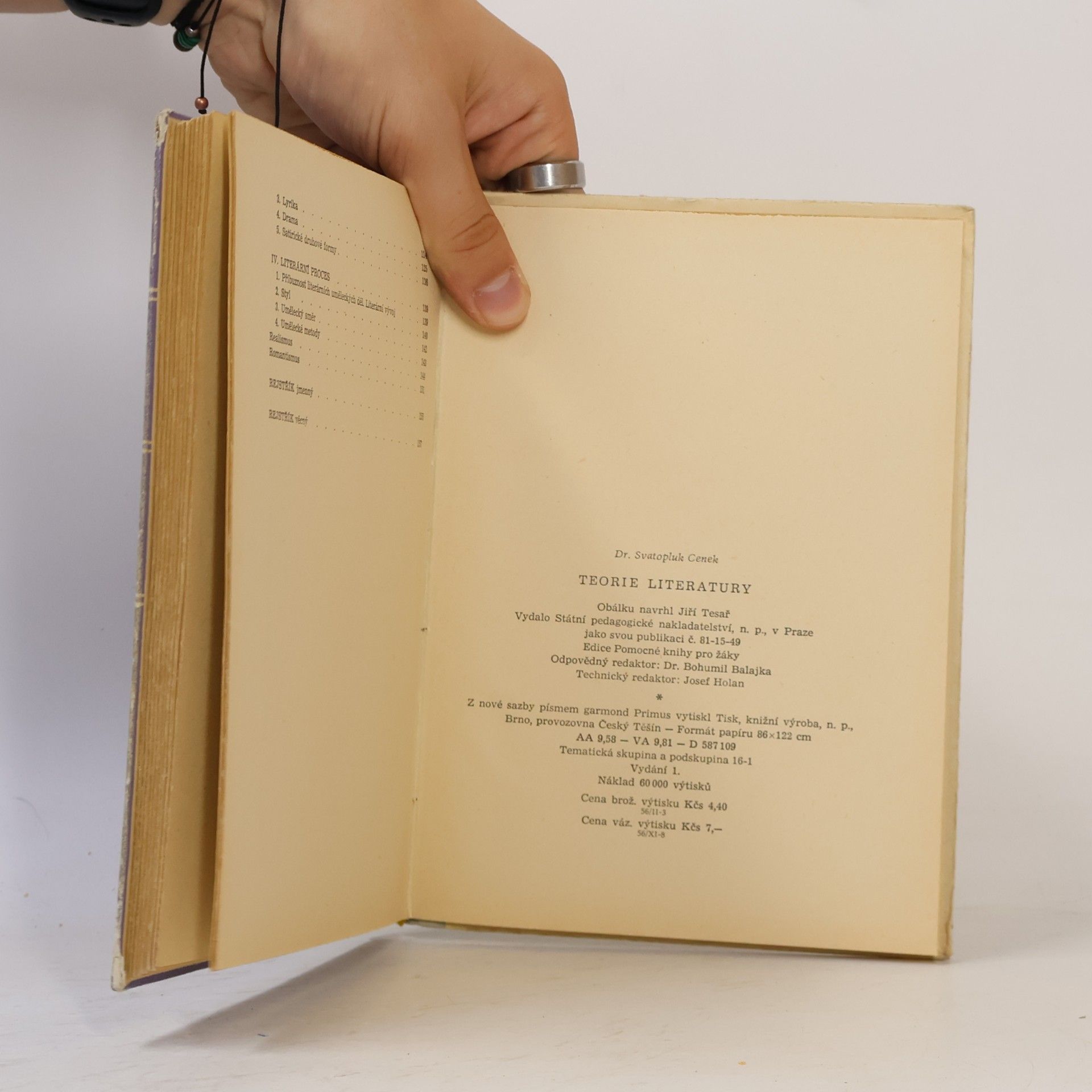 Svatopluk Cenek Teorie literatury