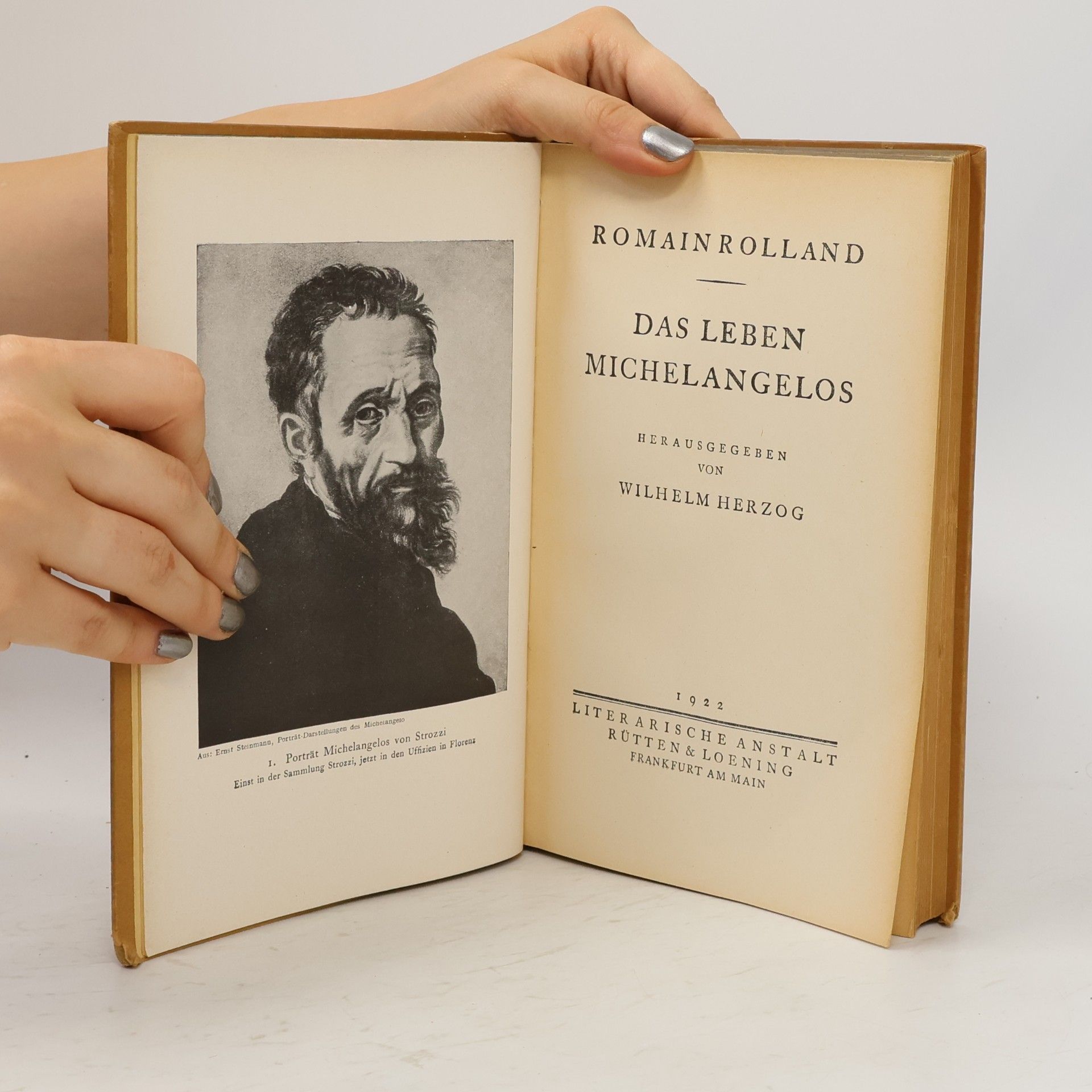 Romain Rolland Das leben Michelangelos