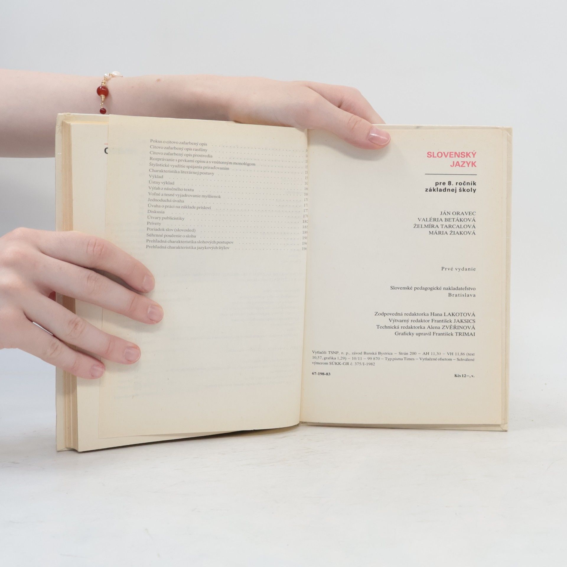 Autorenkollektiv Slovenský jazyk pre 8. ročník základnej školy