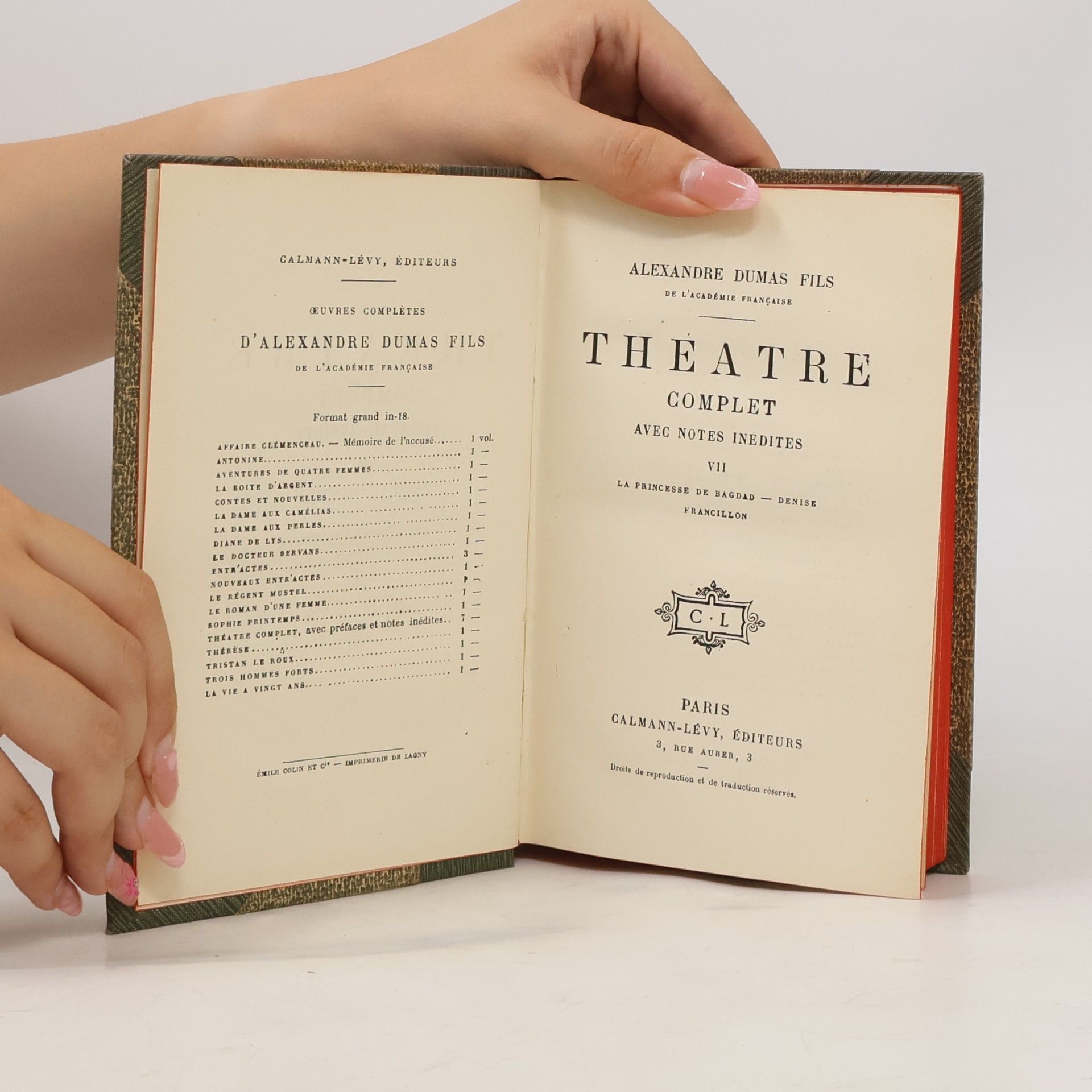 Alexandre Dumas der Ältere Theatre VII
