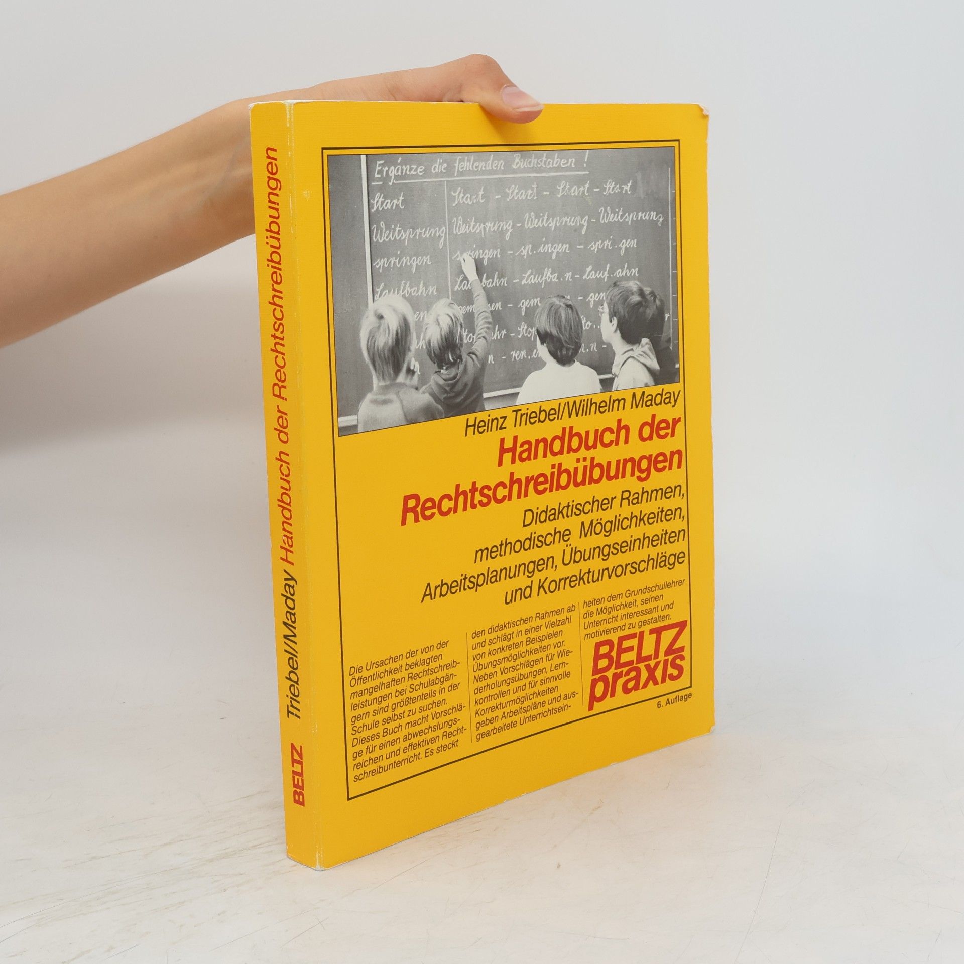 Wilhelm Maday Beltz Praxis: Handbuch der Rechtschreibübungen