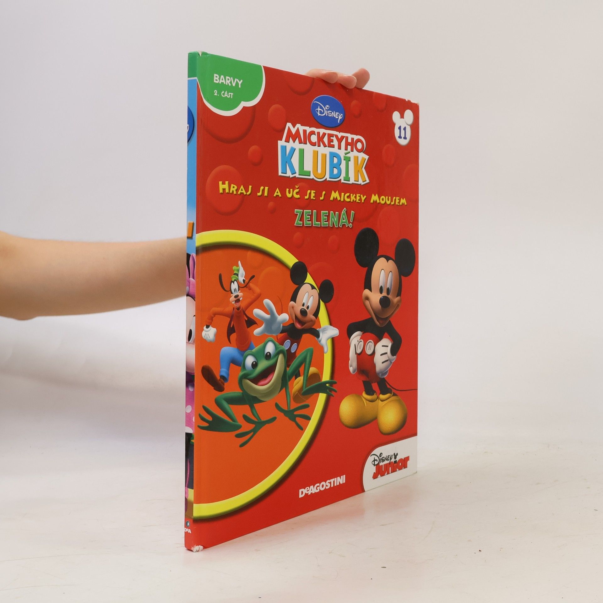Collectif d'auteurs Mickeyho Klubík. Hraj si a uč se s Mickey Mousem 11. Zelená!