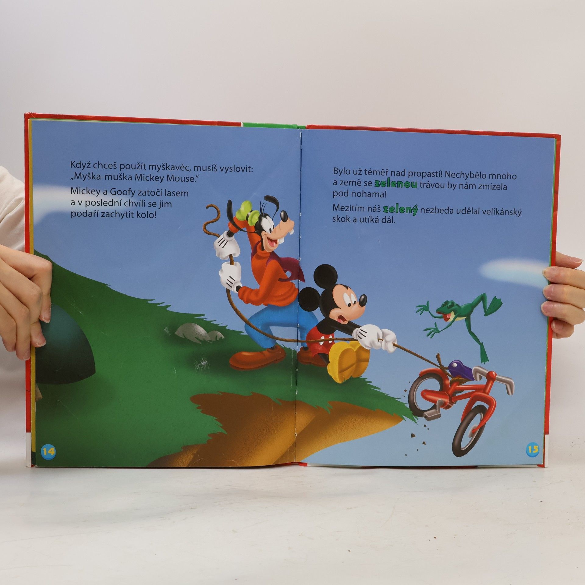 Auteurscollectief Mickeyho Klubík. Hraj si a uč se s Mickey Mousem 11. Zelená!