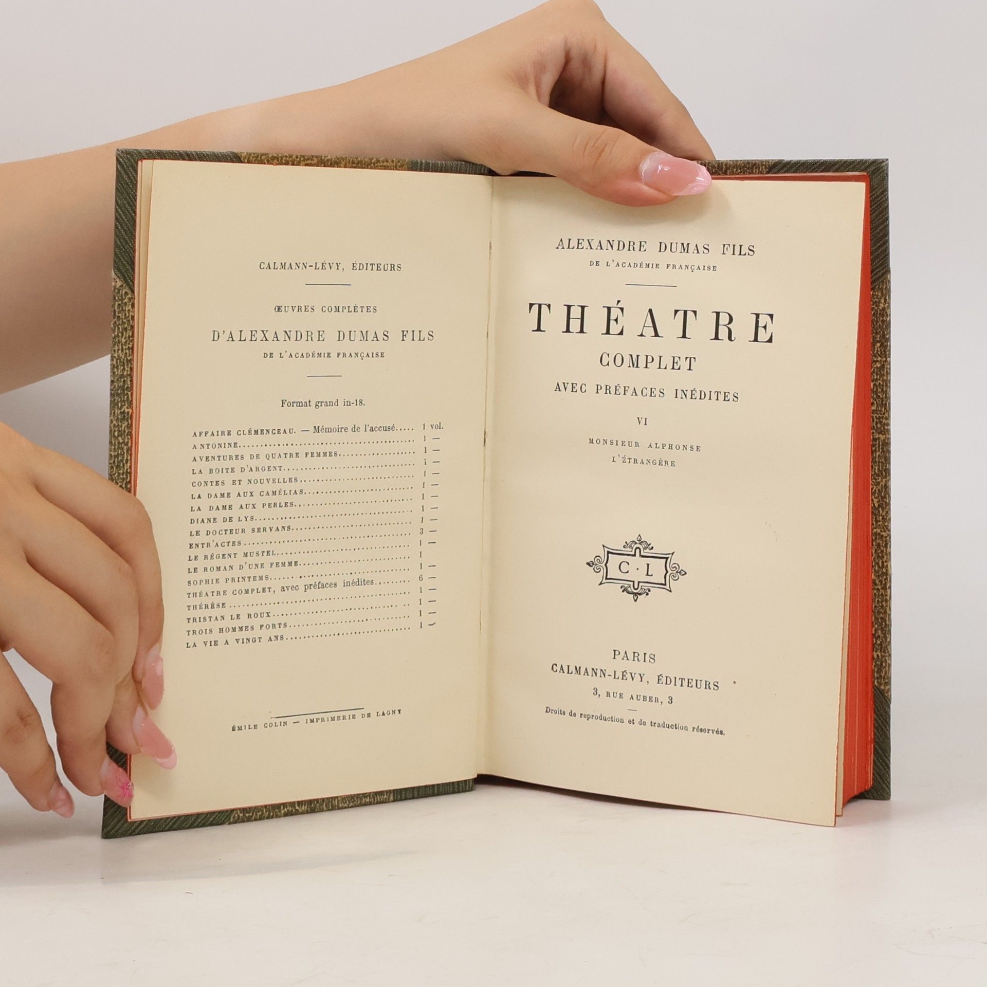 Alexandre Dumas der Ältere Théâtre Complet VI