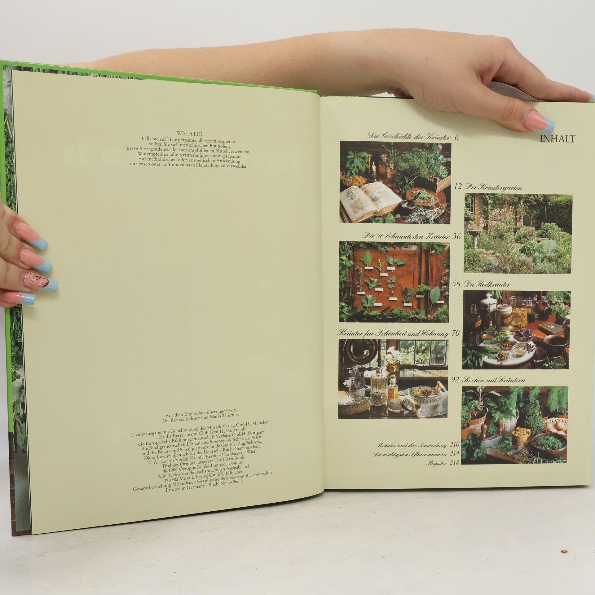 Autorenkollektiv Das Mosaik Kräuter Buch