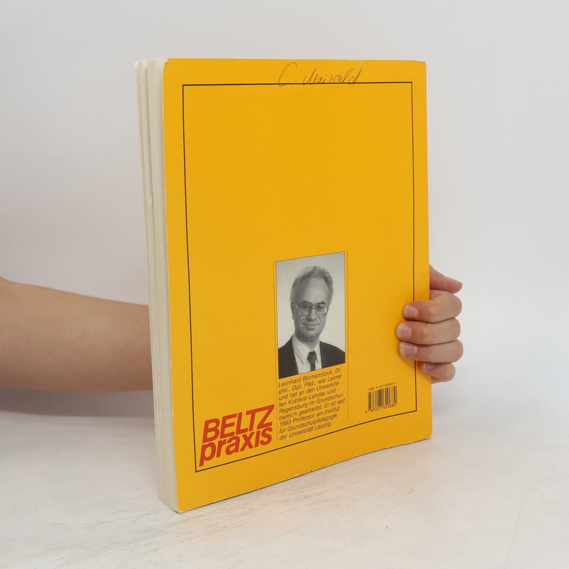 Leonhard Blumenstock Handbuch der Leseübungen