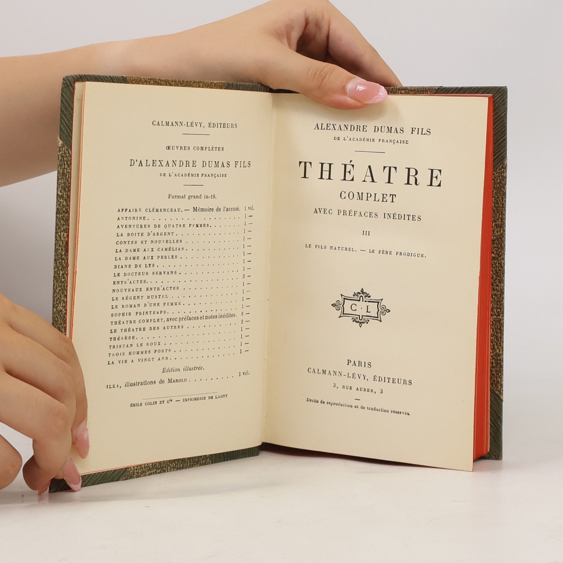 Alexandre Dumas der Ältere Théâtre Complet III
