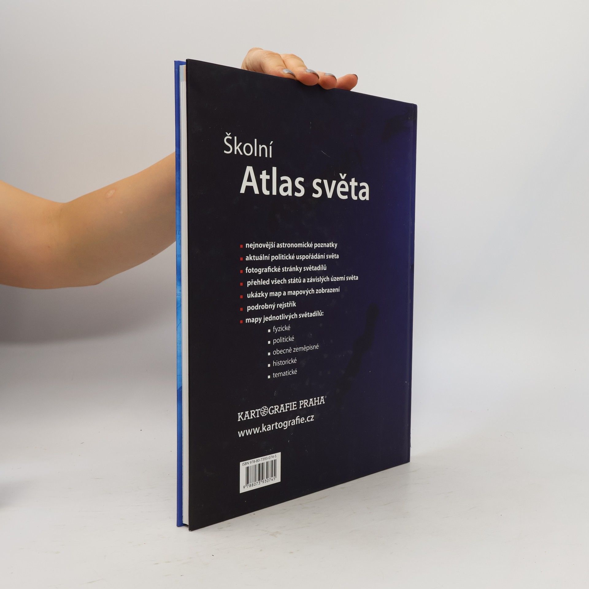 Collectif d'auteurs Školní atlas světa