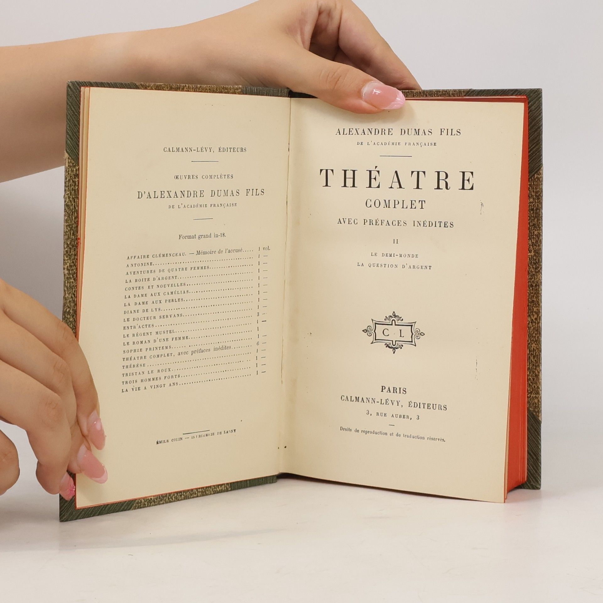 Alexandre Dumas der Ältere Théâtre Complet II