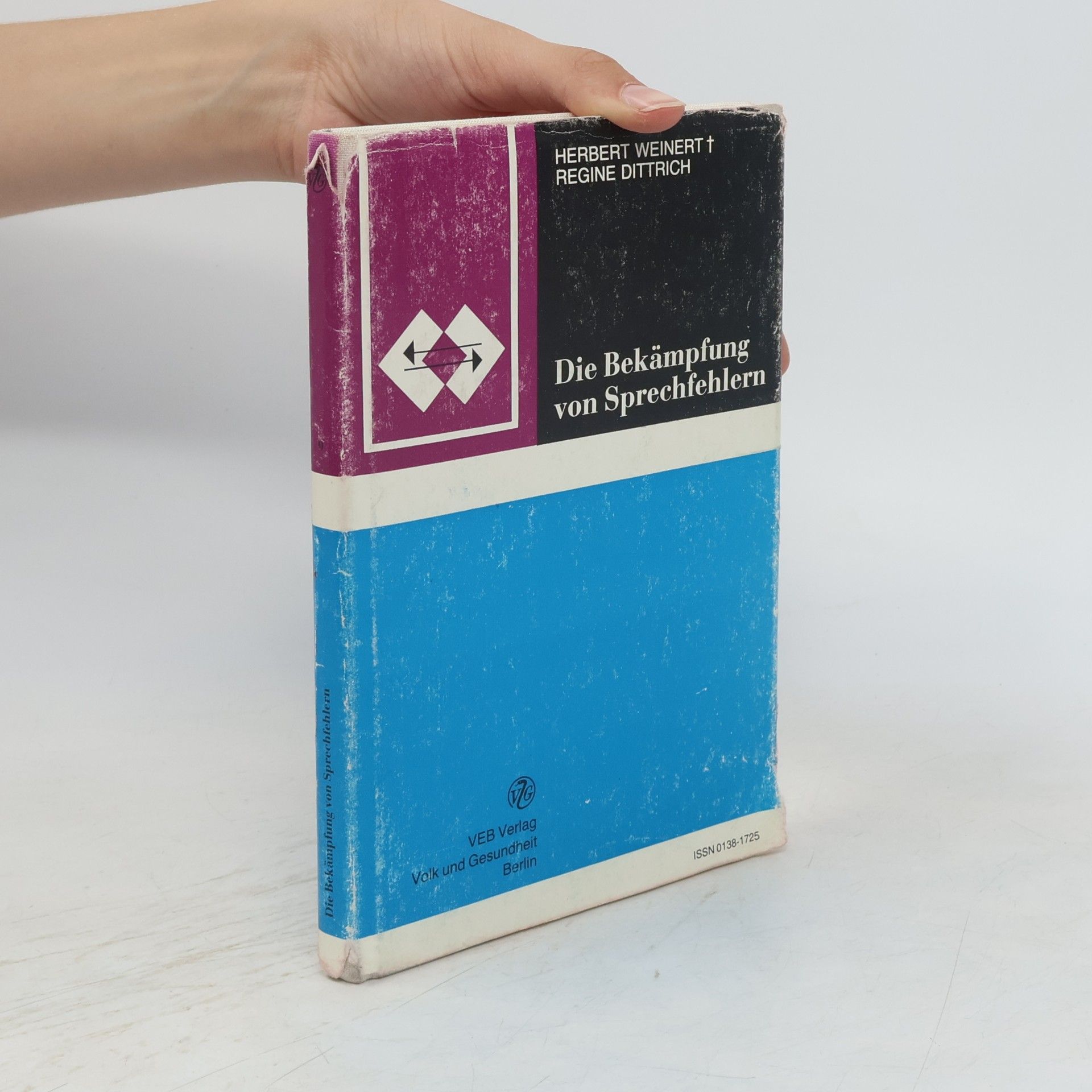 Herbert Weinert Die Bekämpfung von Sprechfehlern