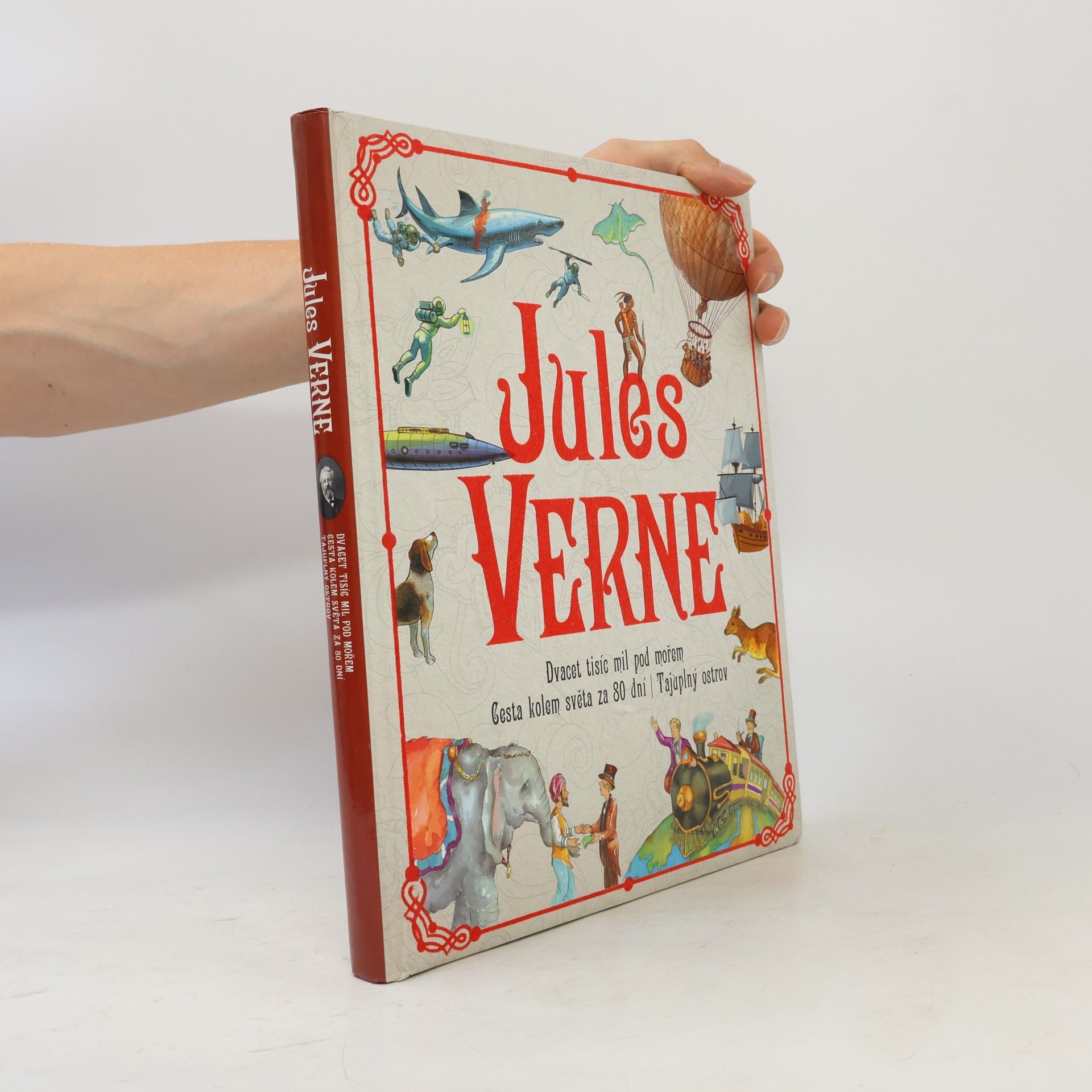 Jules Verne Dvacet tisíc mil pod mořem. Cesta kolem světa za 80 dní. Tajuplný ostrov