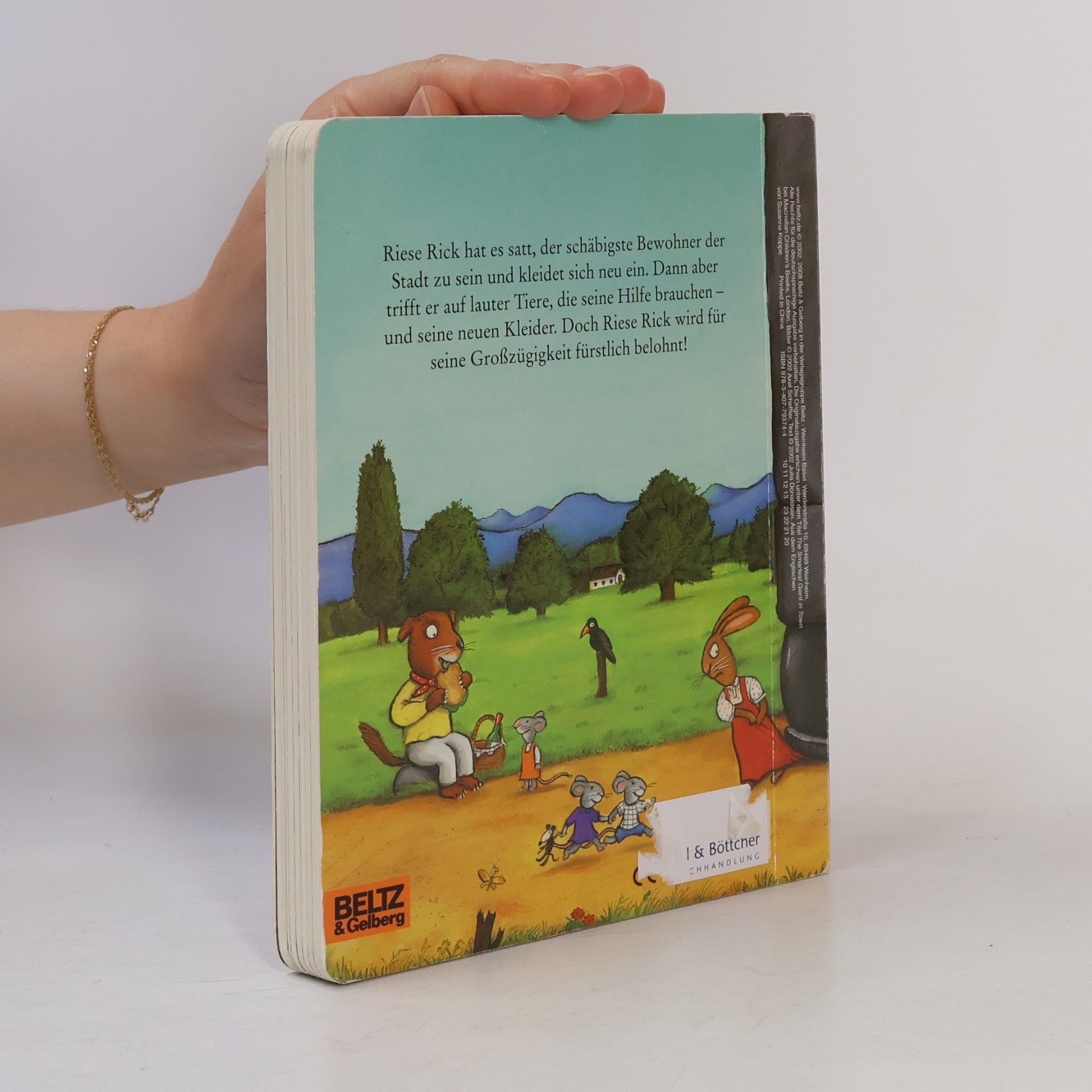 Axel Scheffler Riese Rick macht sich schick