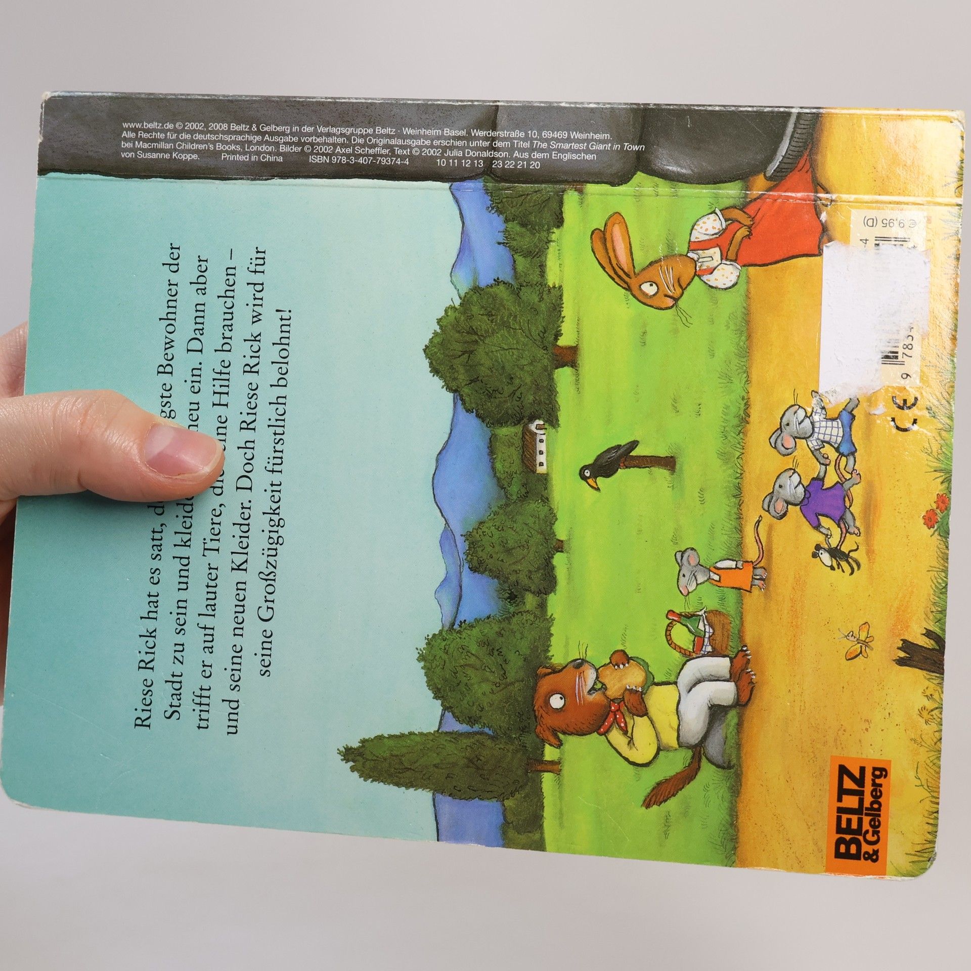 Axel Scheffler Riese Rick macht sich schick