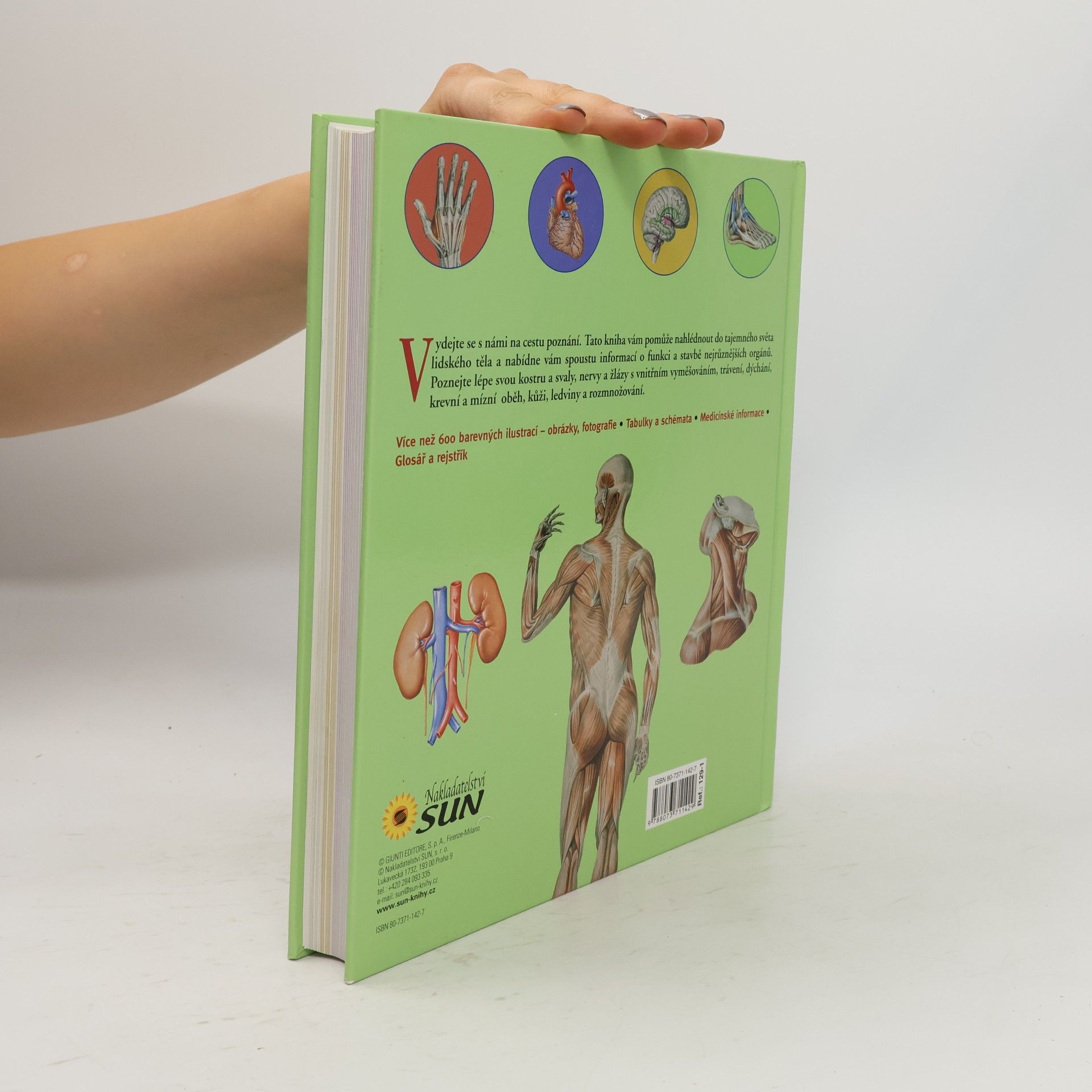 Adriana Rigutti Ilustrovaný atlas anatomie