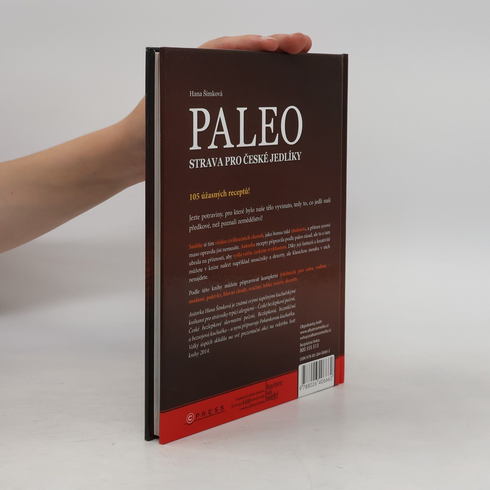 Hana Šimková Paleo strava pro české jedlíky