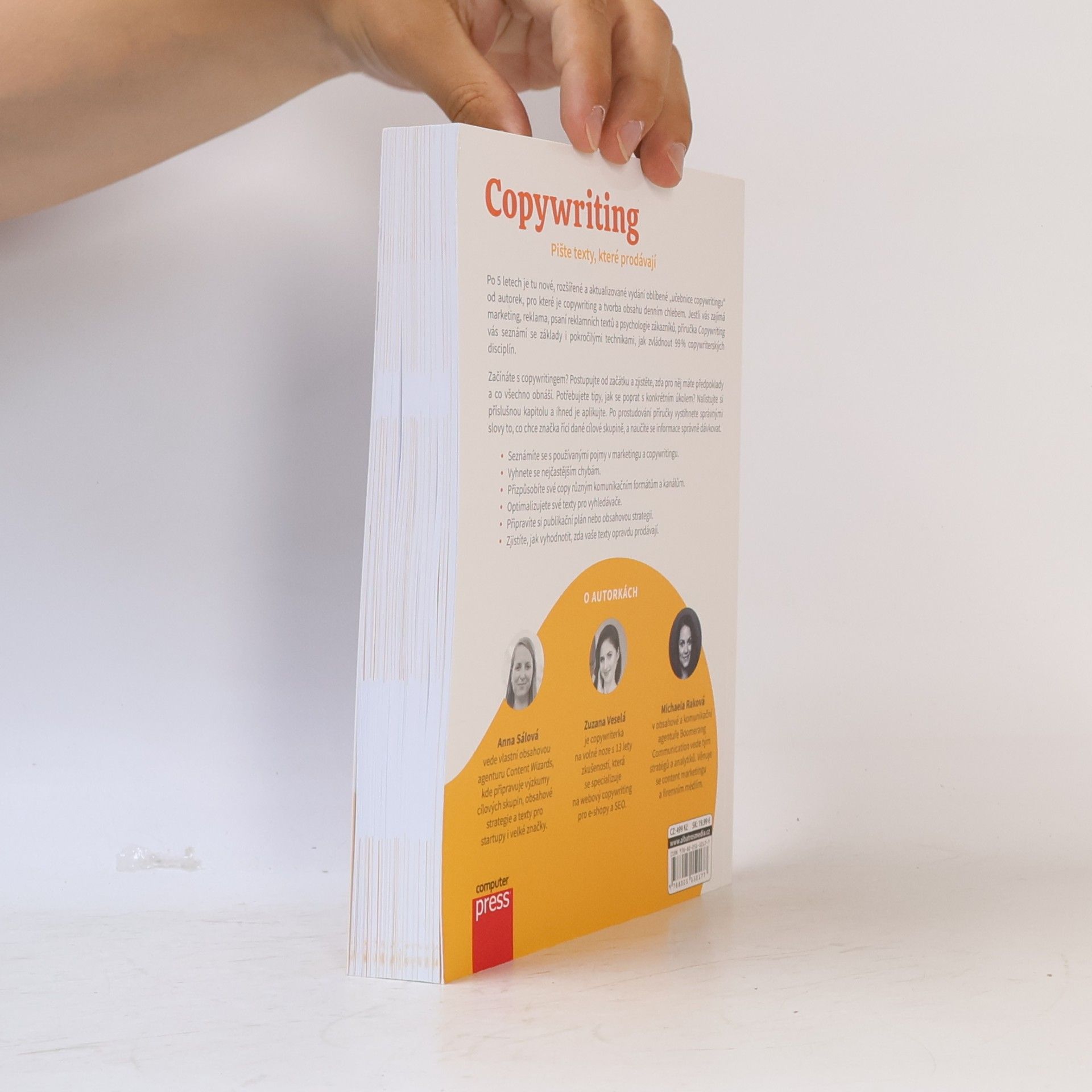 Anna Sálová Copywriting: Pište texty, které prodávají
