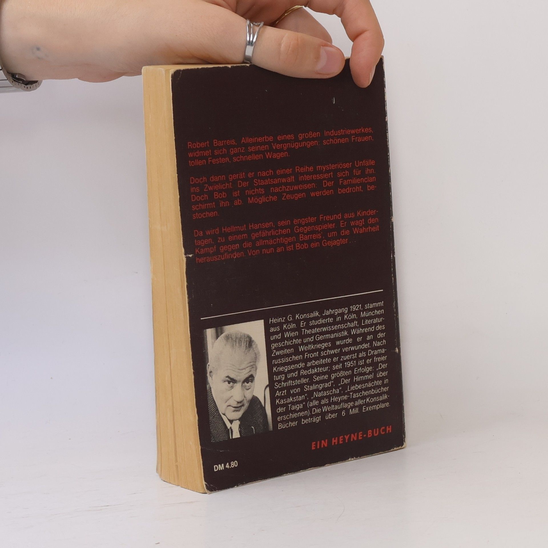 Heinz Günther Konsalik Ein Mann wie ein Erdbeben