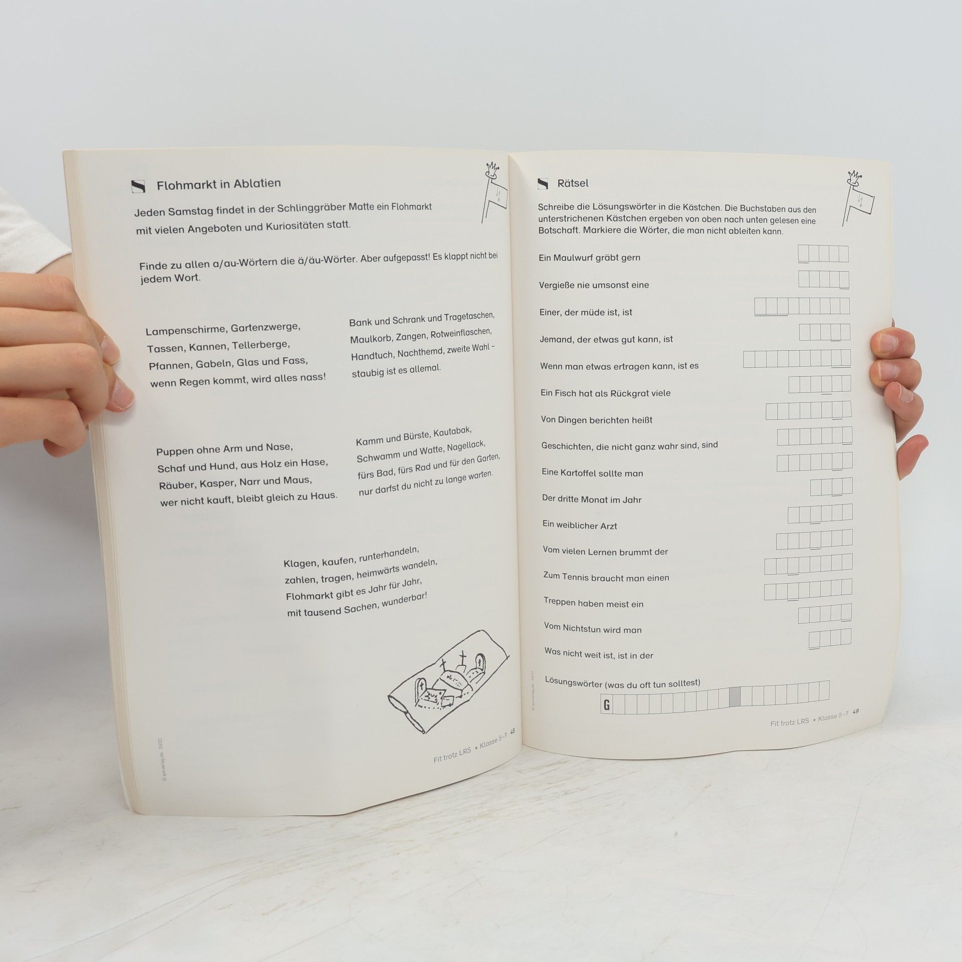 Bettina Rinderle FRESCH in der Sek, LRS-Kinder kreativ fördern