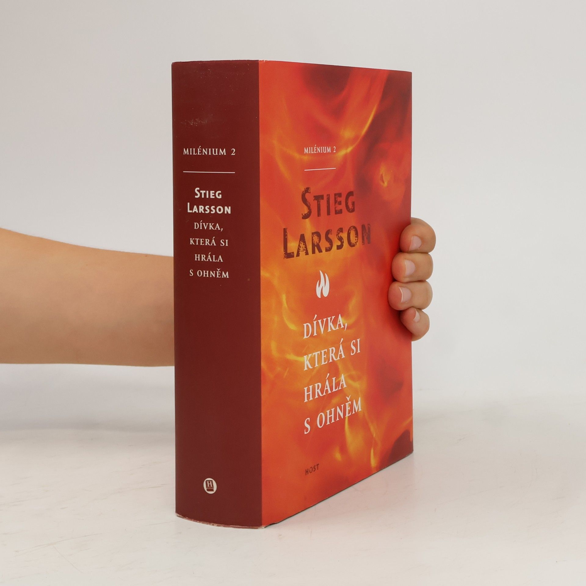 Stieg Larsson Dívka, která si hrála s ohněm