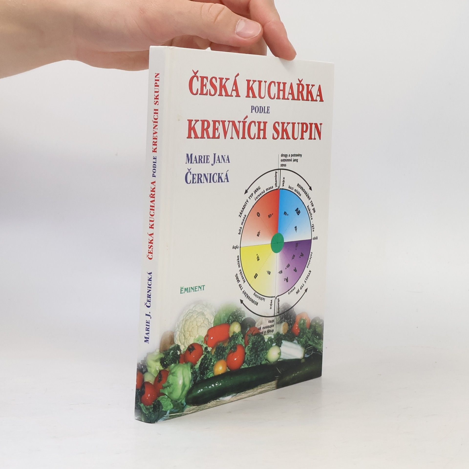 Marie Jana Černická Česká kuchařka podle krevních skupin