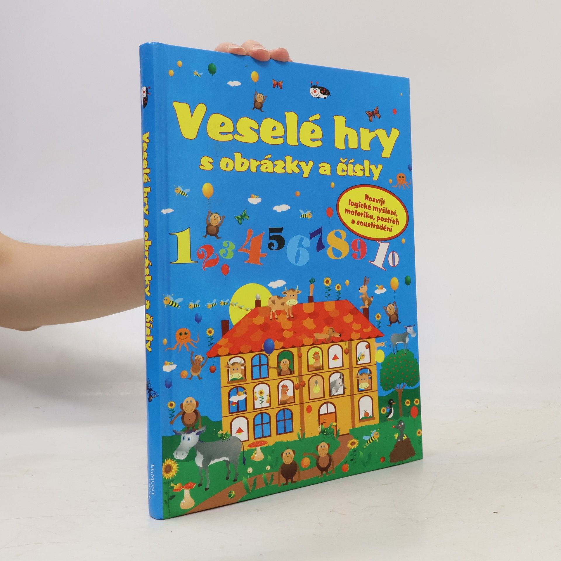 Kolektiv autorů Veselé hry s obrázky a čísly