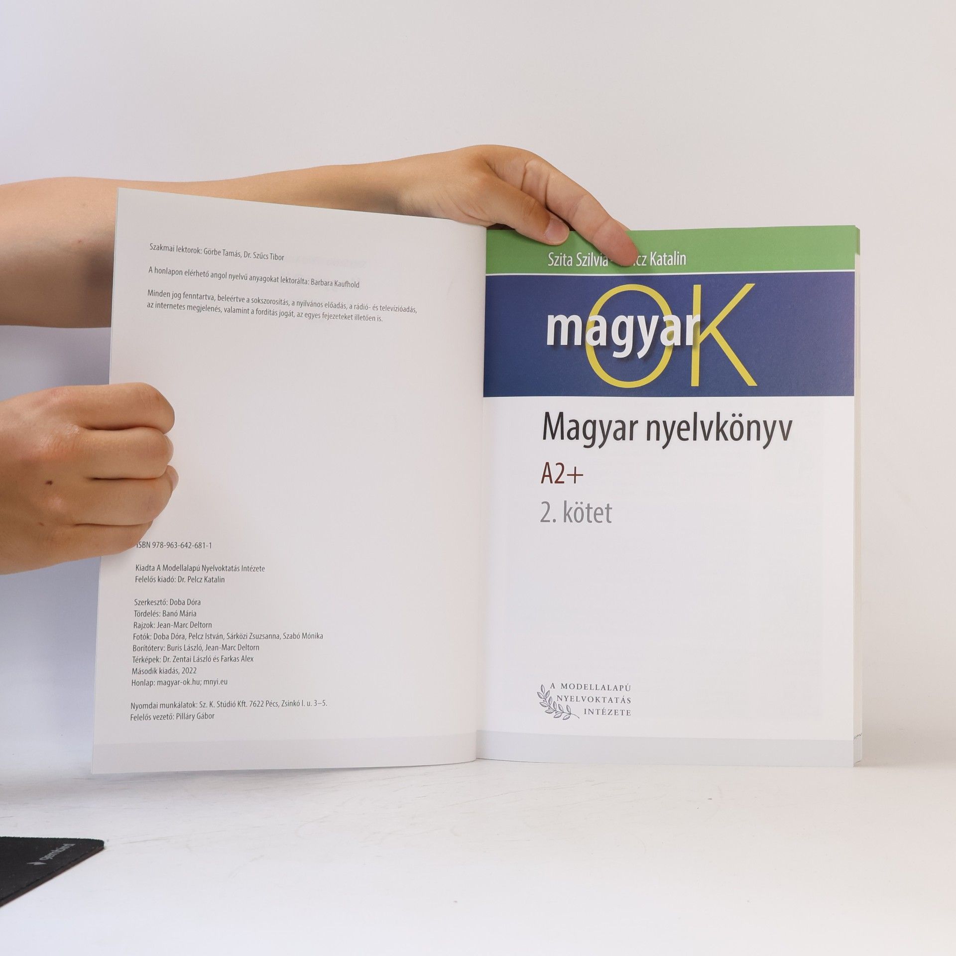 Szilvia Szita Magyar OK. Nyelvtani munkafüzet: A2+, 2. kötet