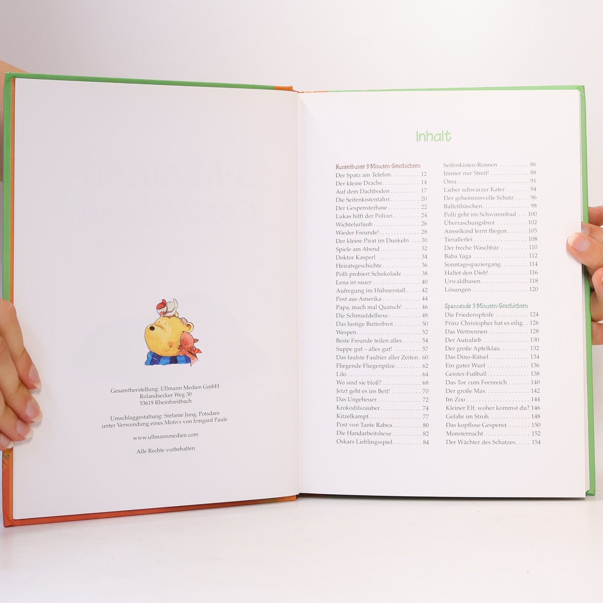 Autorenkollektiv 3-Minuten-Geschichten zum Vorlesen und Träumen