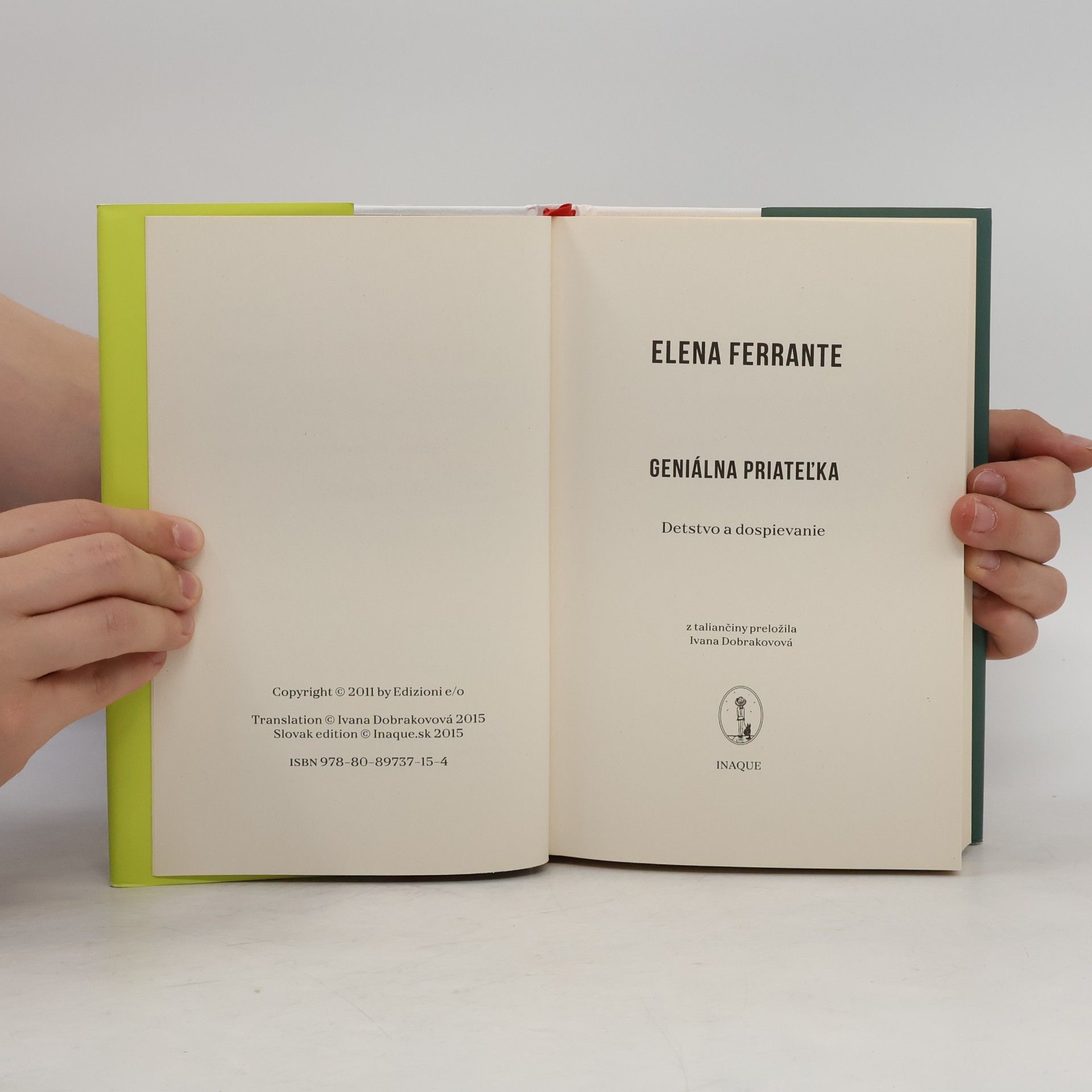 Elena Ferrante Geniálna priateľka
