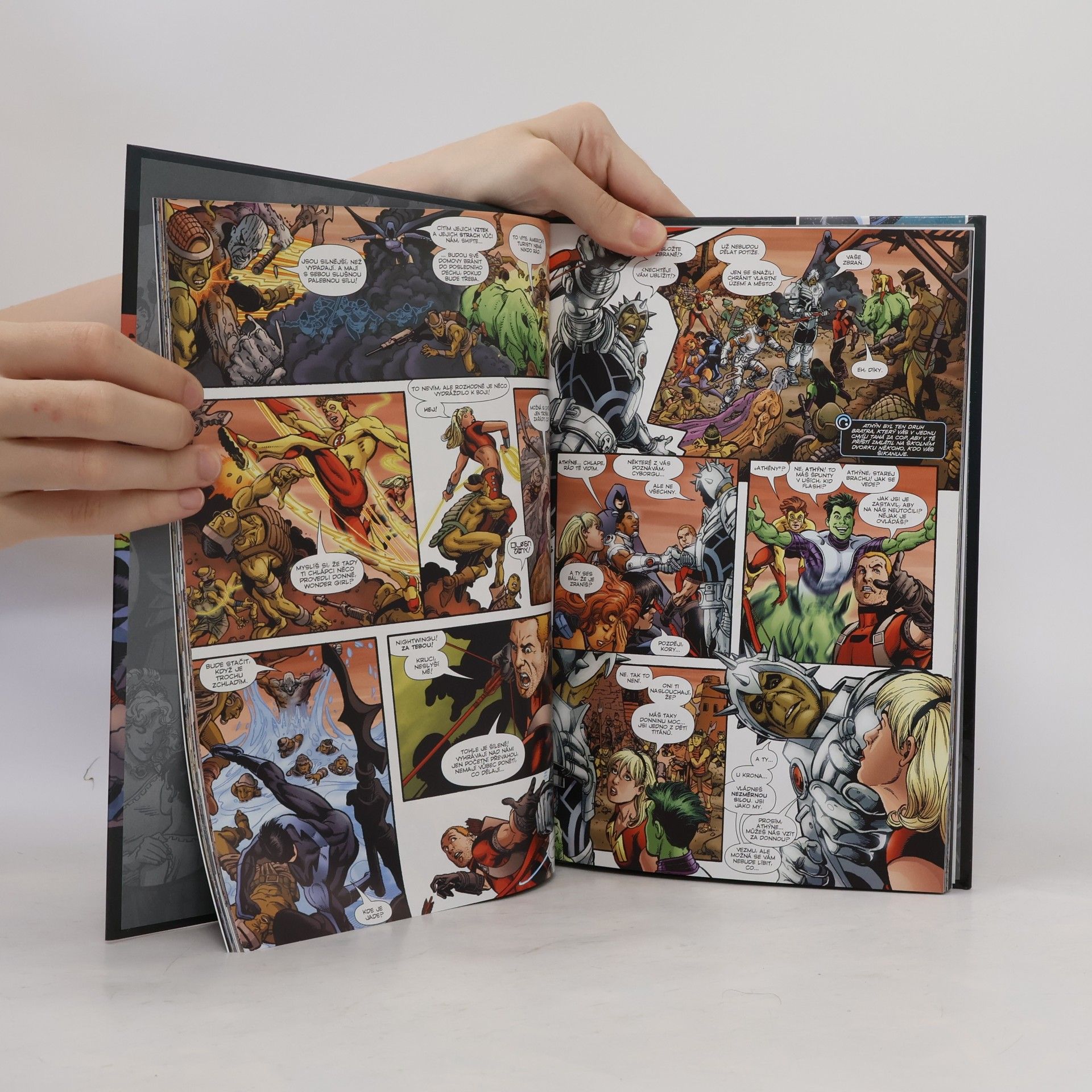 Phil Jimenez DC 94. Mladí titáni. Návrat Donny Troyové
