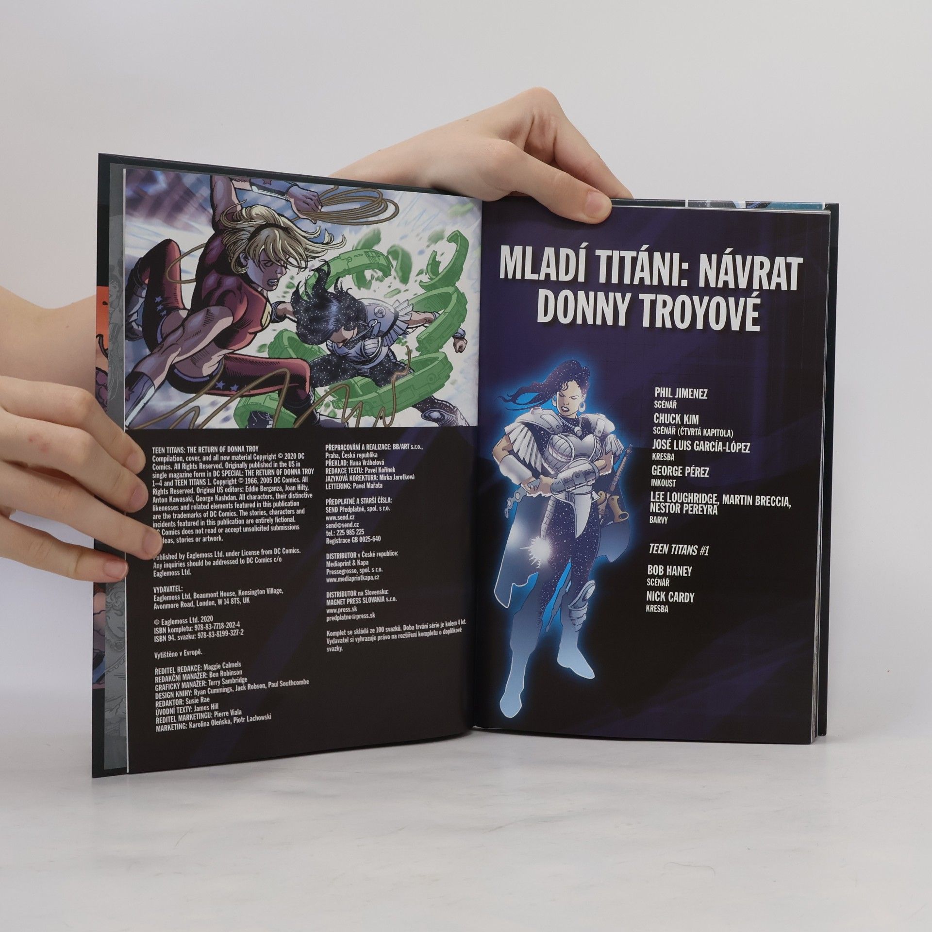 Phil Jimenez DC 94. Mladí titáni. Návrat Donny Troyové