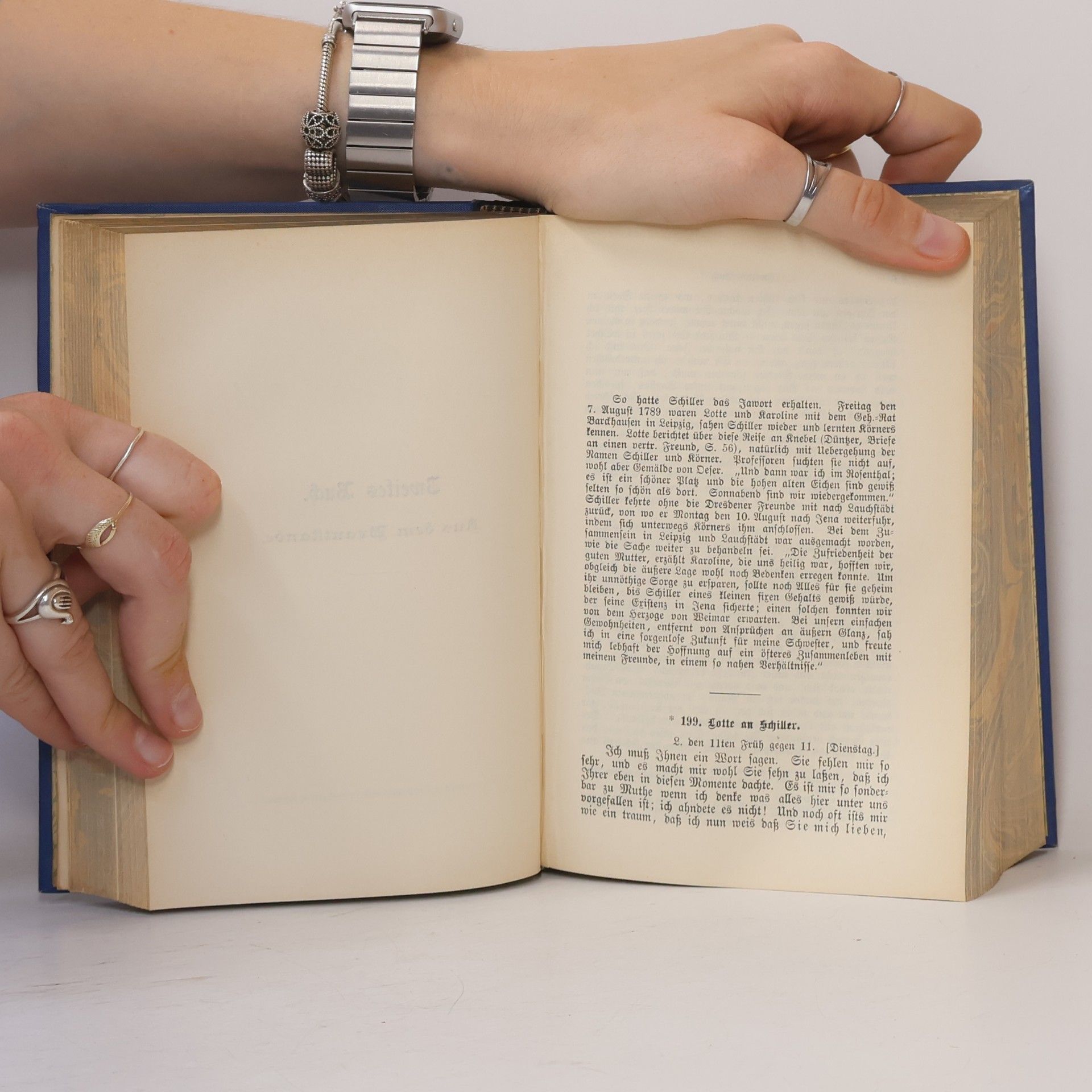 Friedrich Schiller Briefwechsel zwischen Schiller und Lotte I.