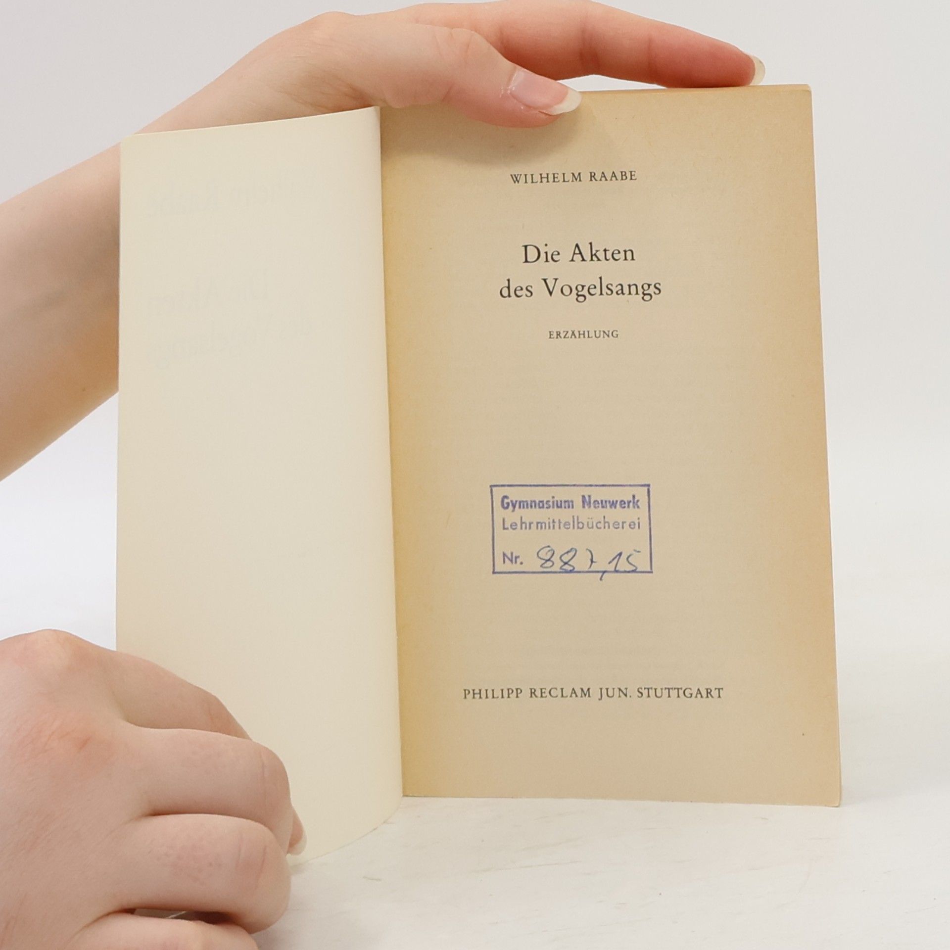 Wilhelm Hauff Die Akten des Vogelsangs