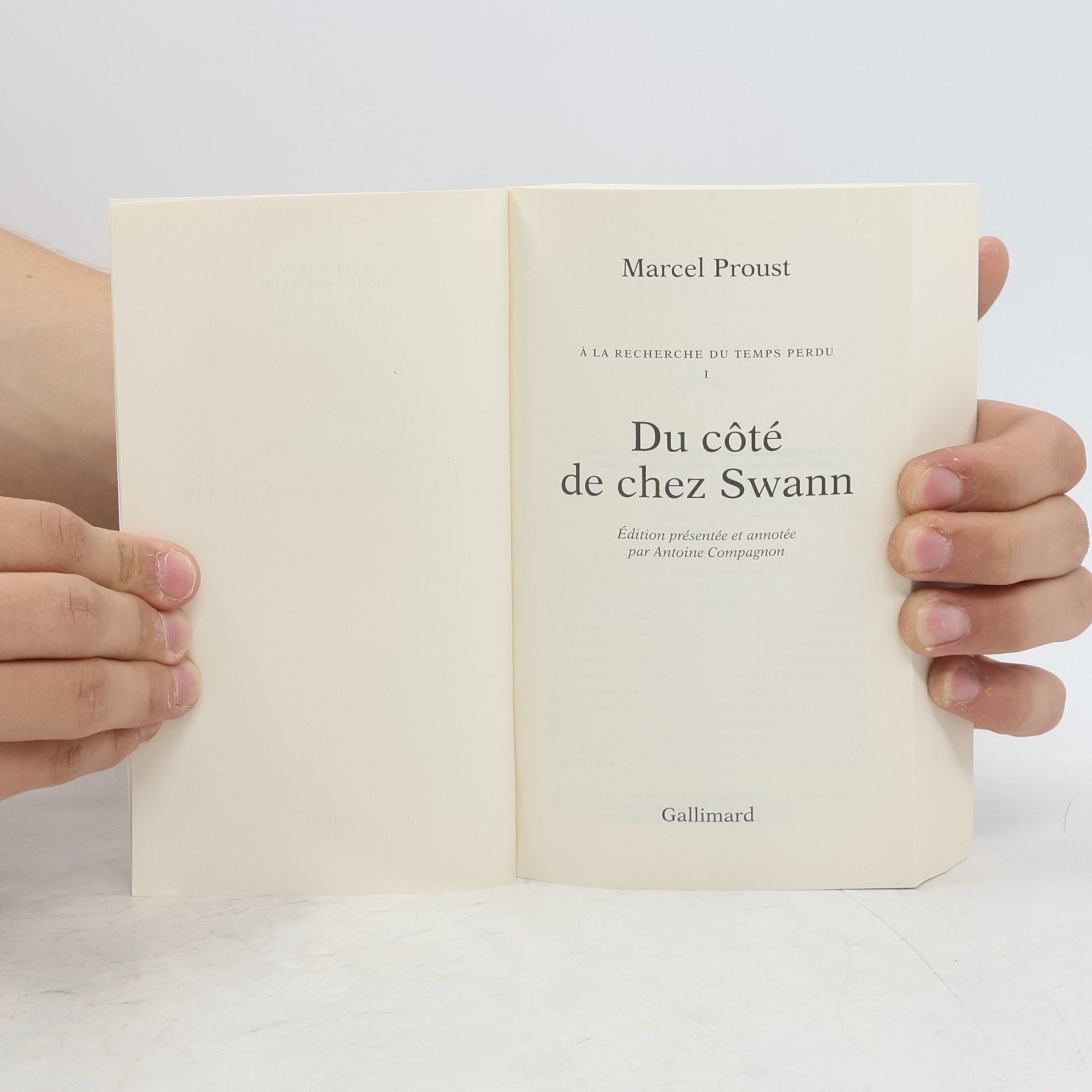 Marcel Proust Du côté de chez Swann