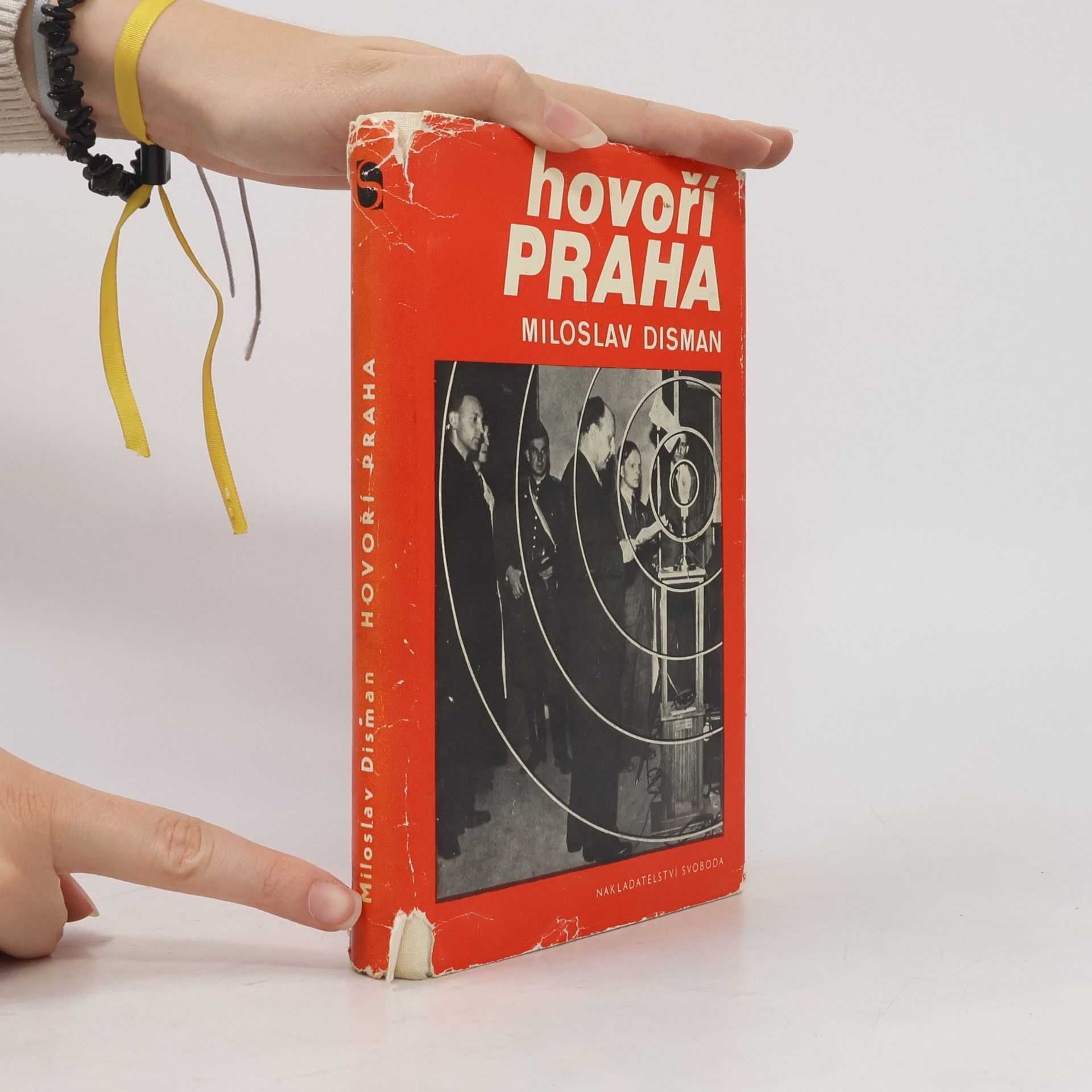 Miloslav Disman Hovoří Praha : vzpomínky na revoluční květnové dny 1945 v rozhlase
