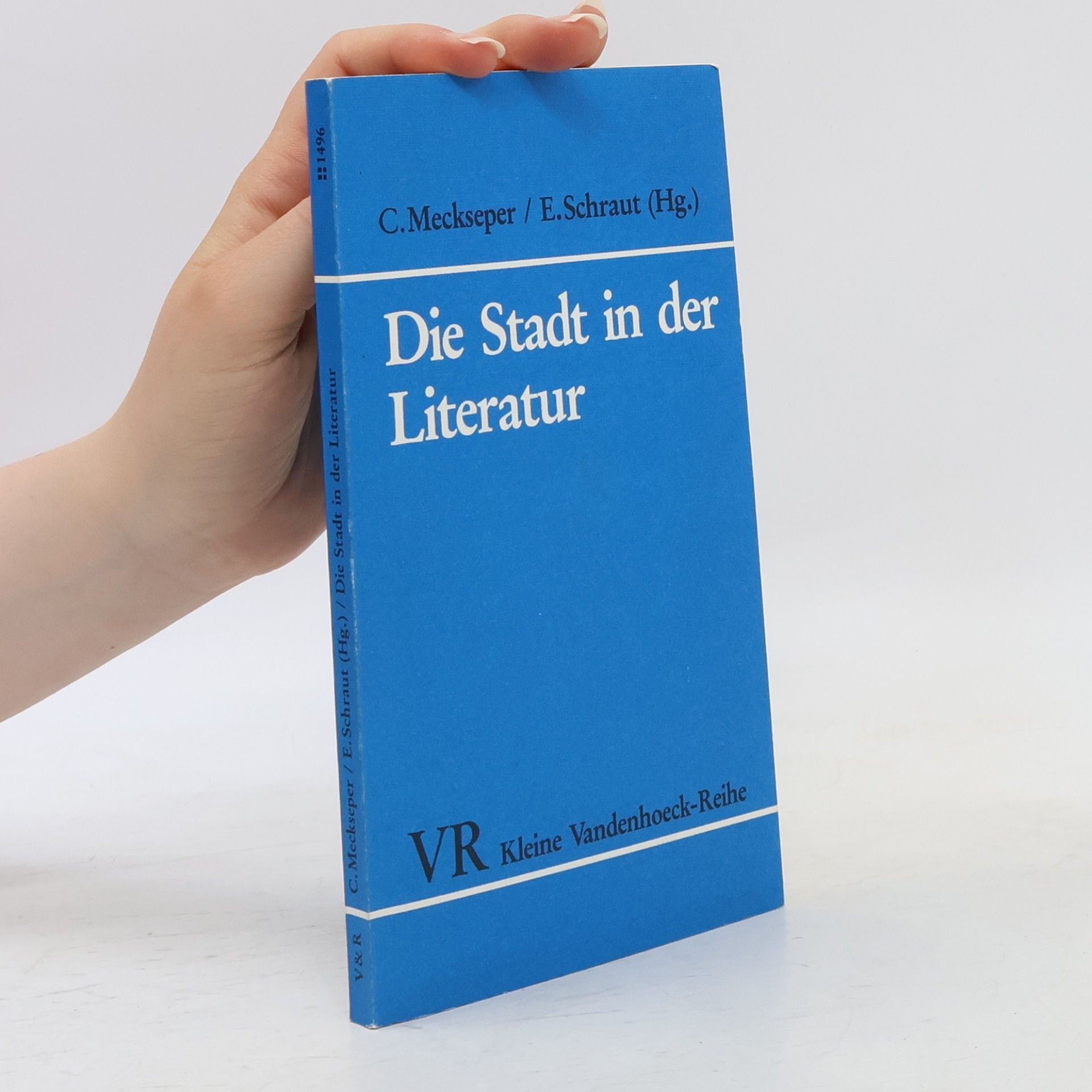 Cord Meckseper Die Stadt in der Literatur