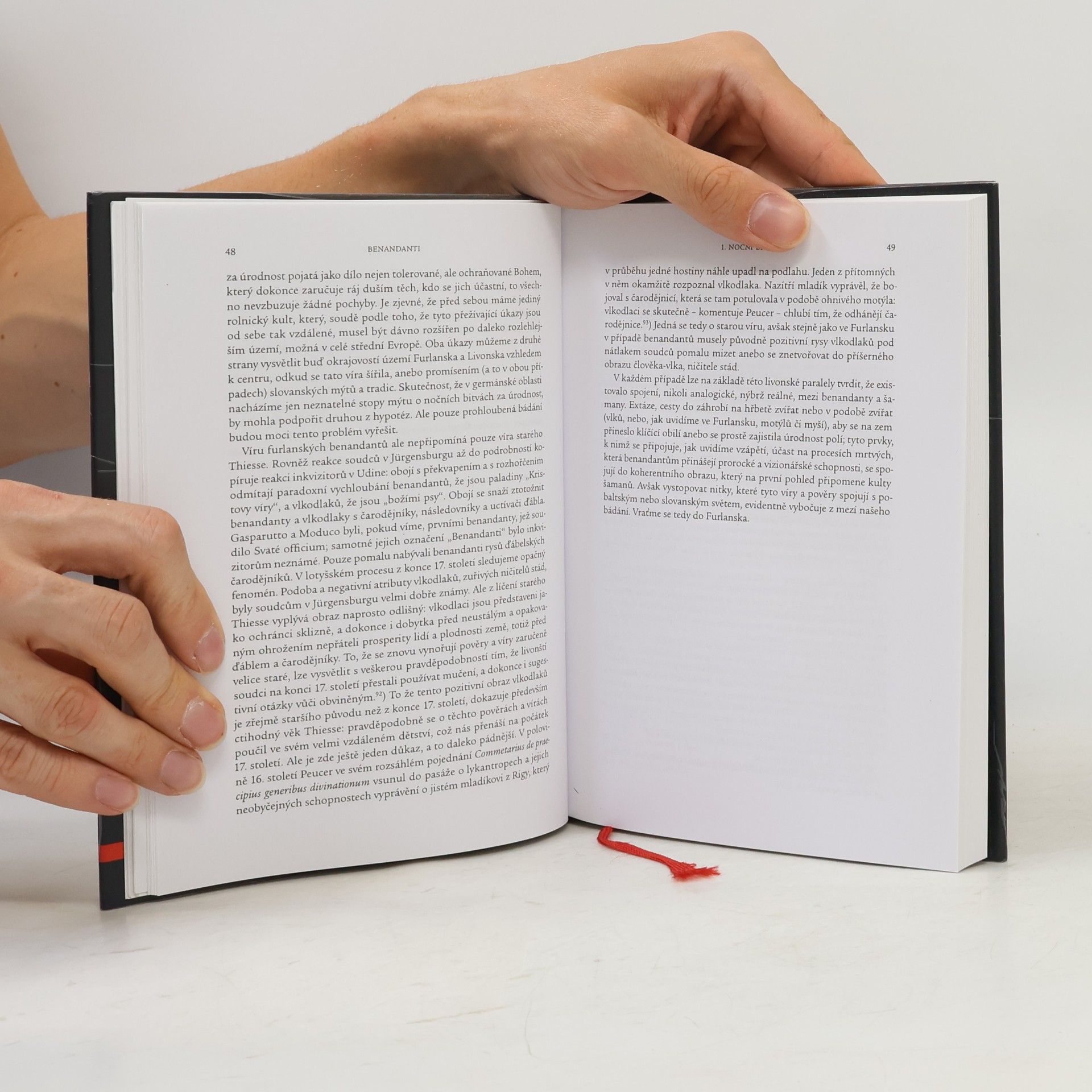 Carlo Ginzburg Benandanti : čarodějnictví a venkovské kulty v 16. a 17. století