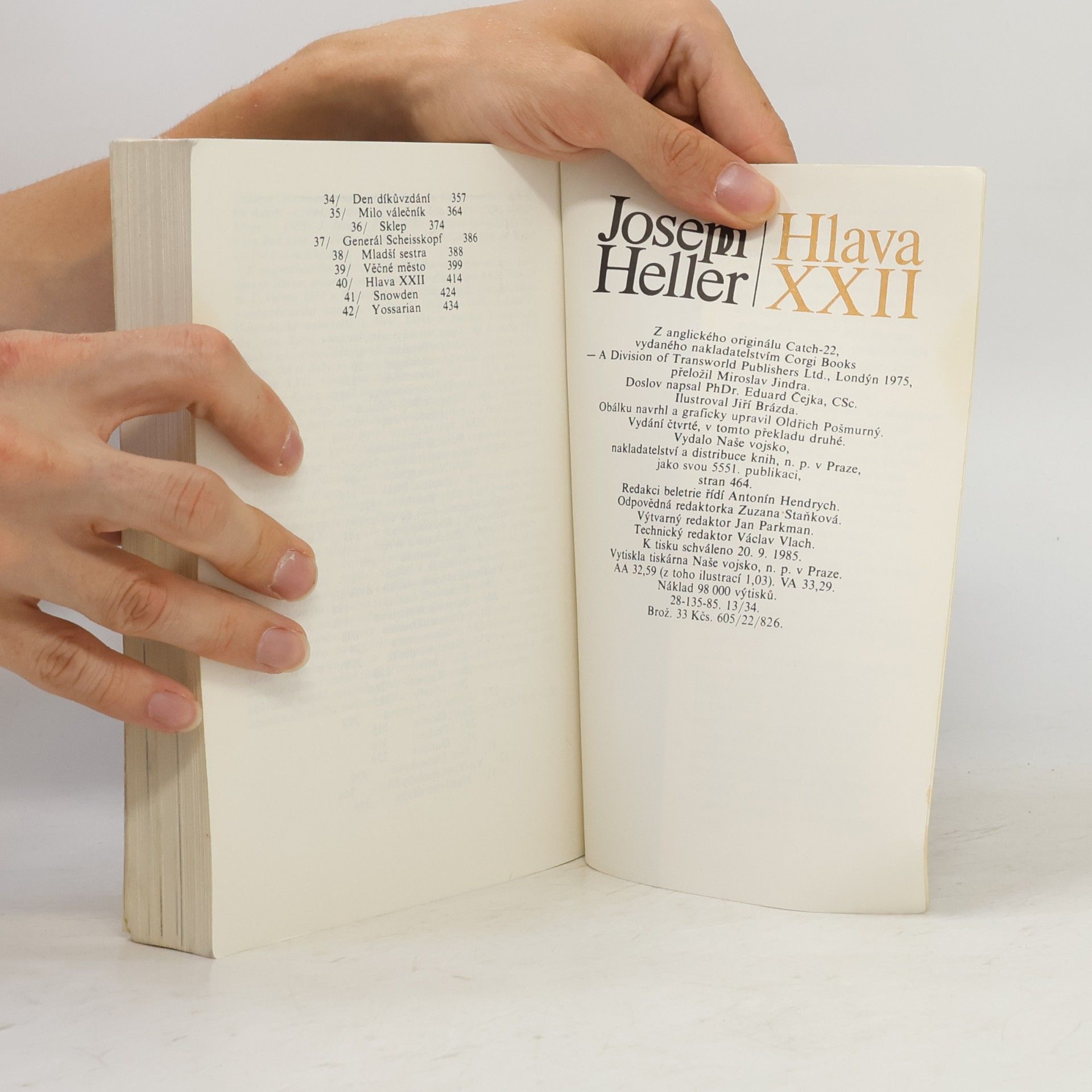 Joseph Heller Hlava XXII.