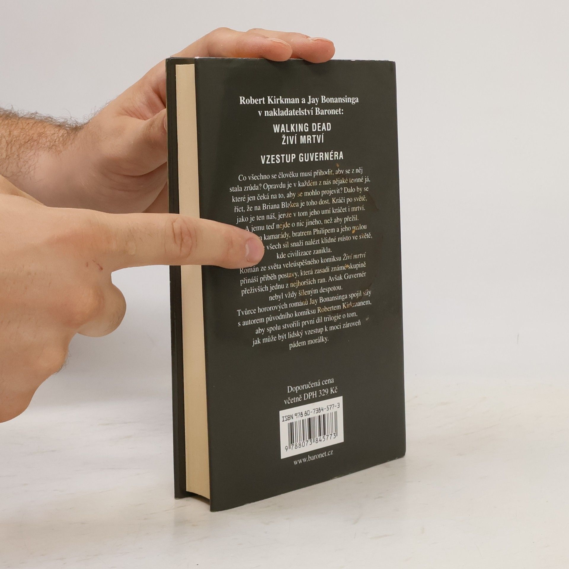 Robert Kirkman Živí mrtví: Vzestup guvernéra